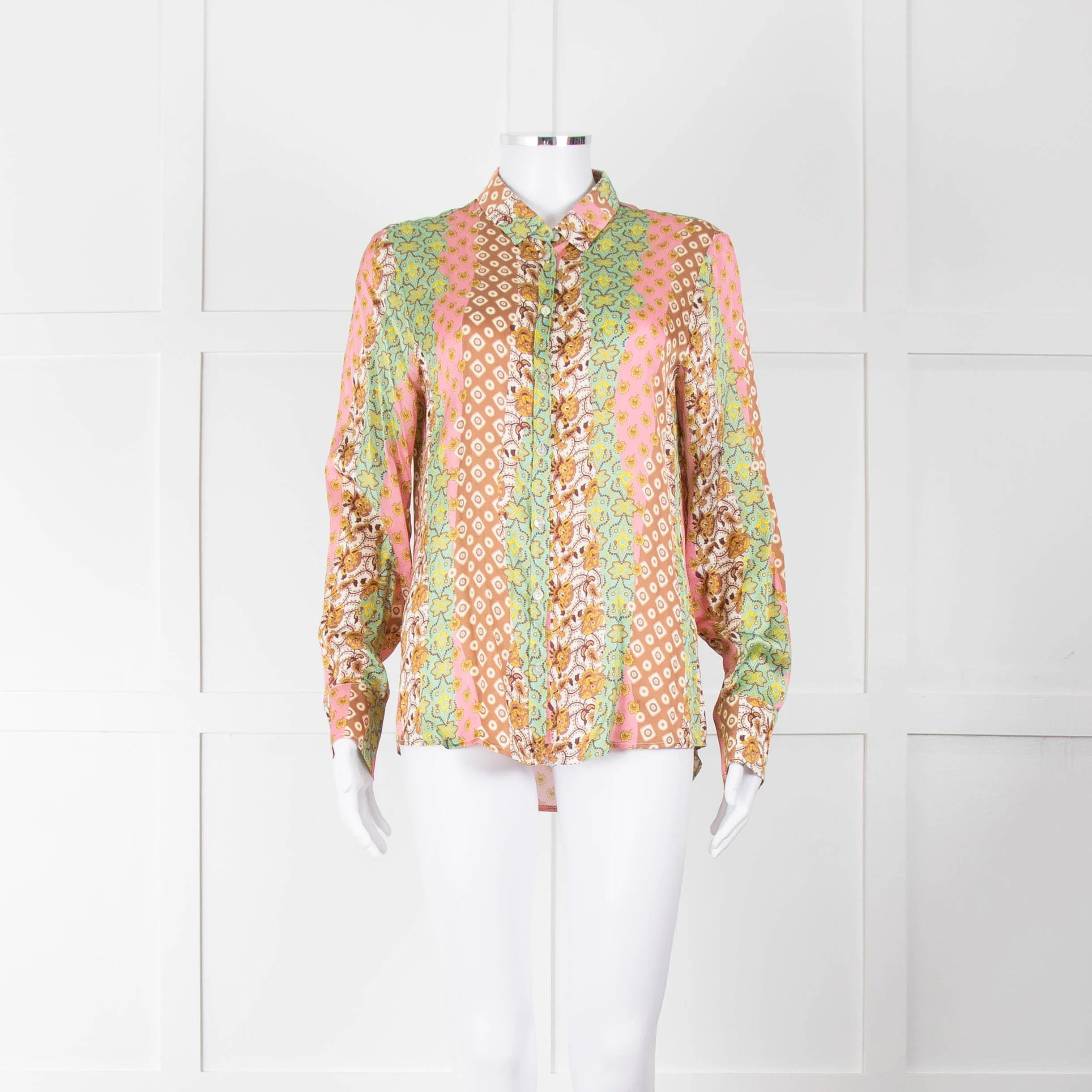 19.61 Milano Multicoloured Print Blouse
