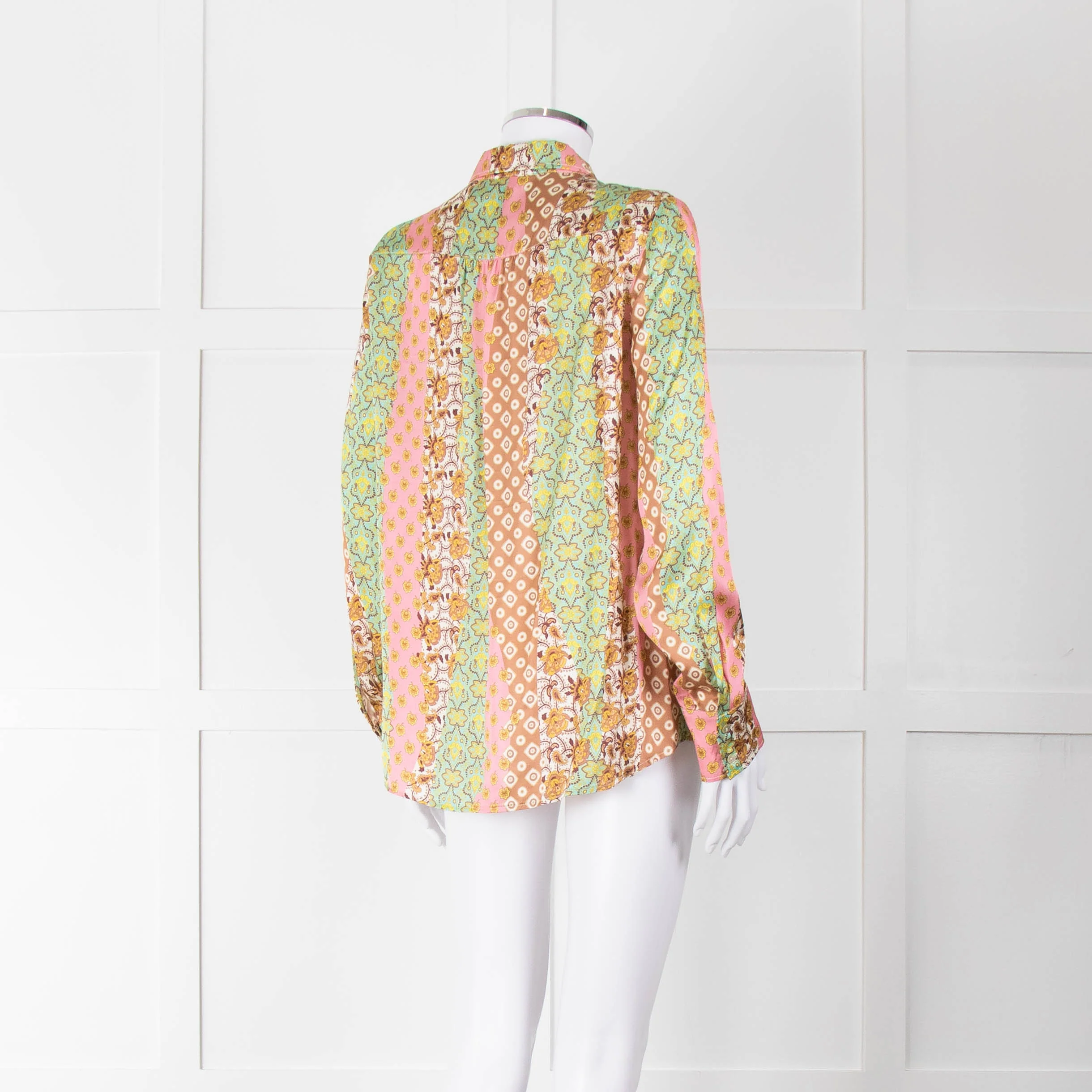 19.61 Milano Multicoloured Print Blouse - Image 4