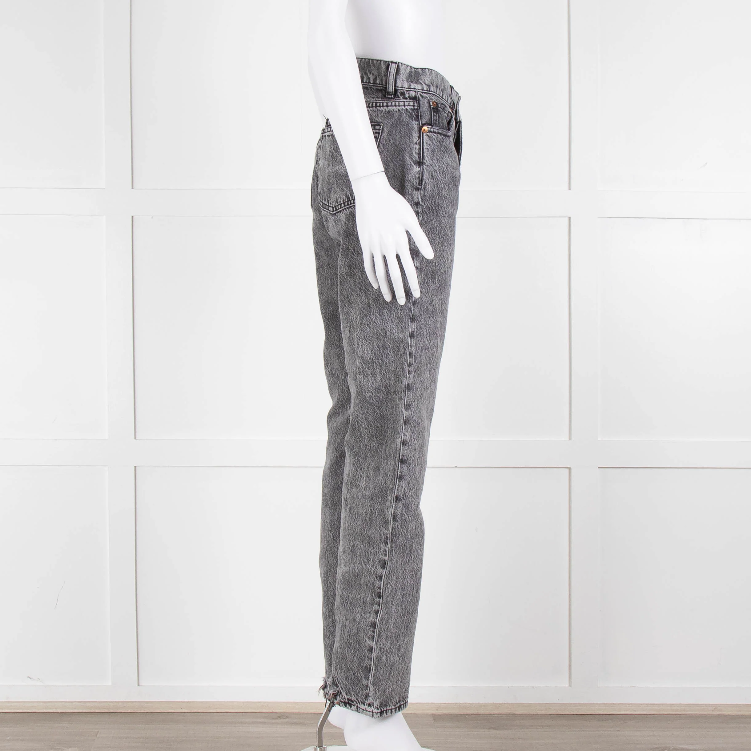 3 x 1 NYC Grey Wash Jeans - Image 3