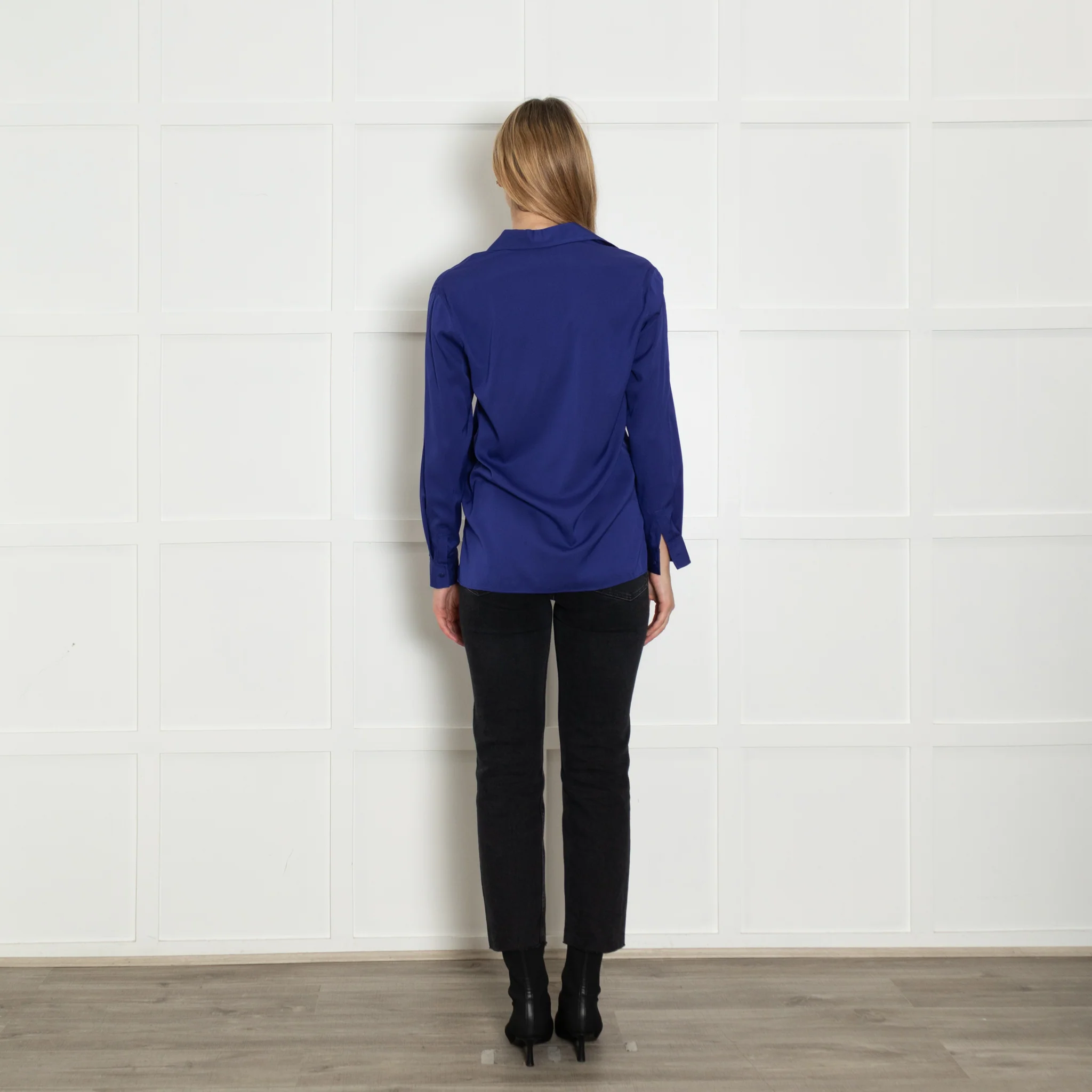 3.1 Philip Lim Purple Silk Shirt - Image 5