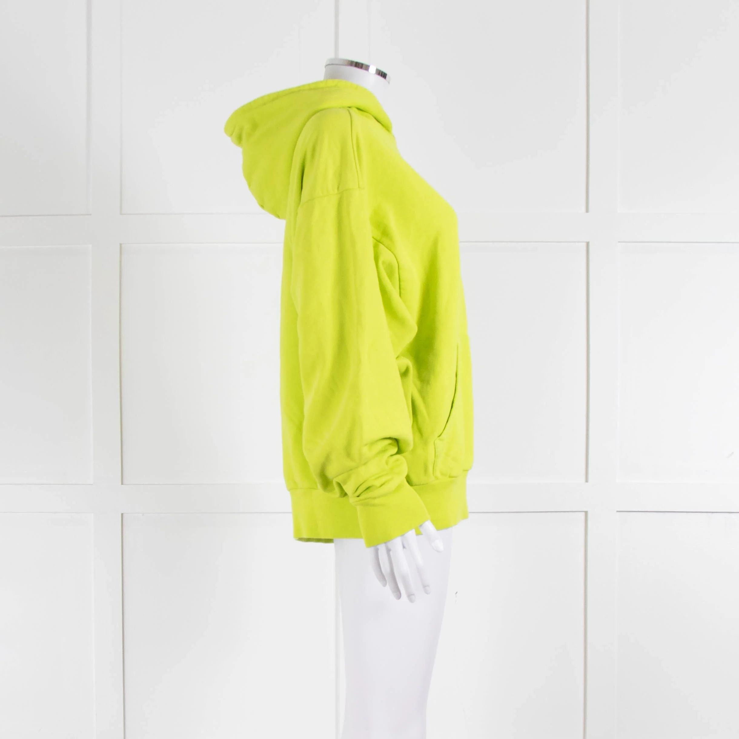 7 Days Active Neon Green Hoodie - Image 3