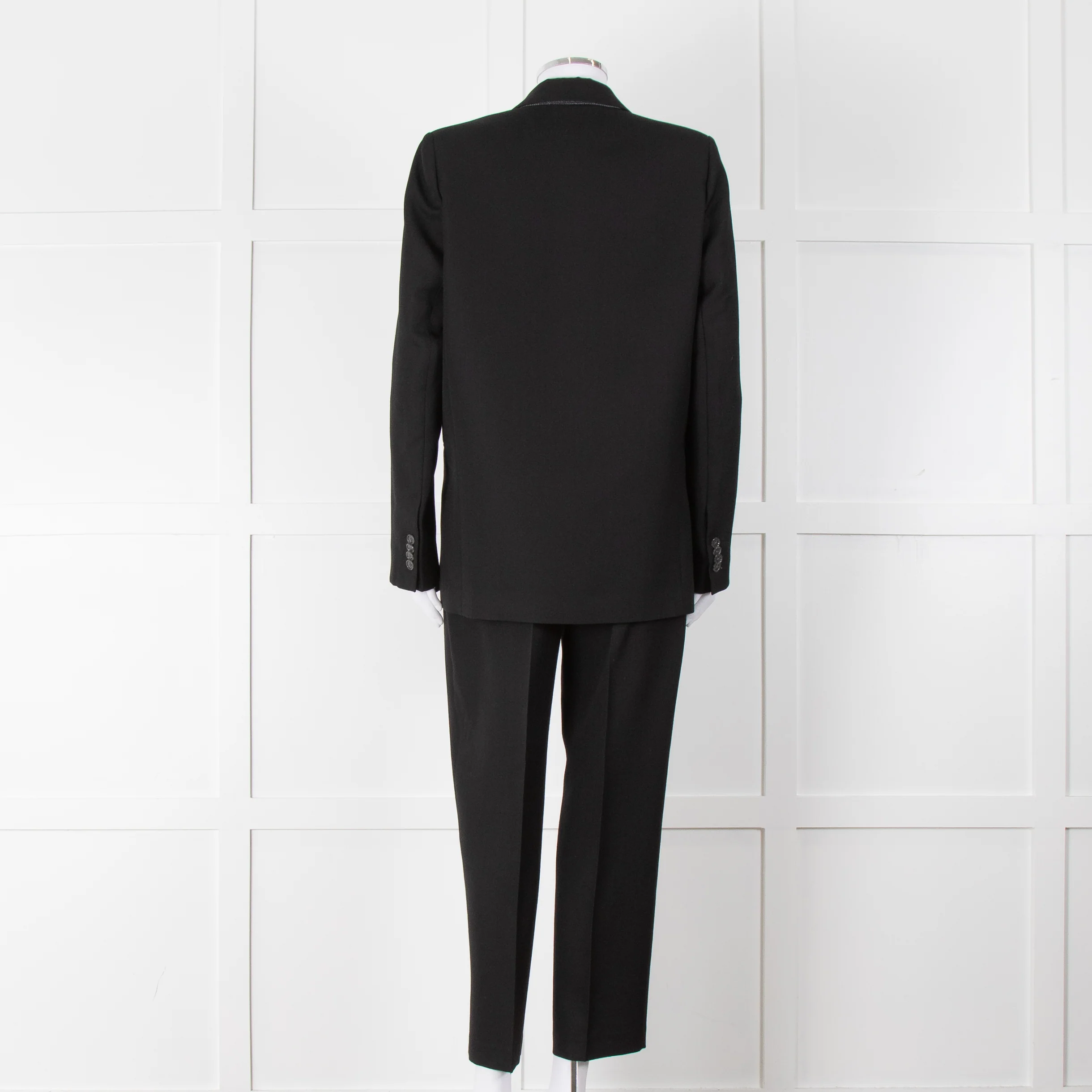 Acne Studios Black Dbl Breasted Blazer - Image 3