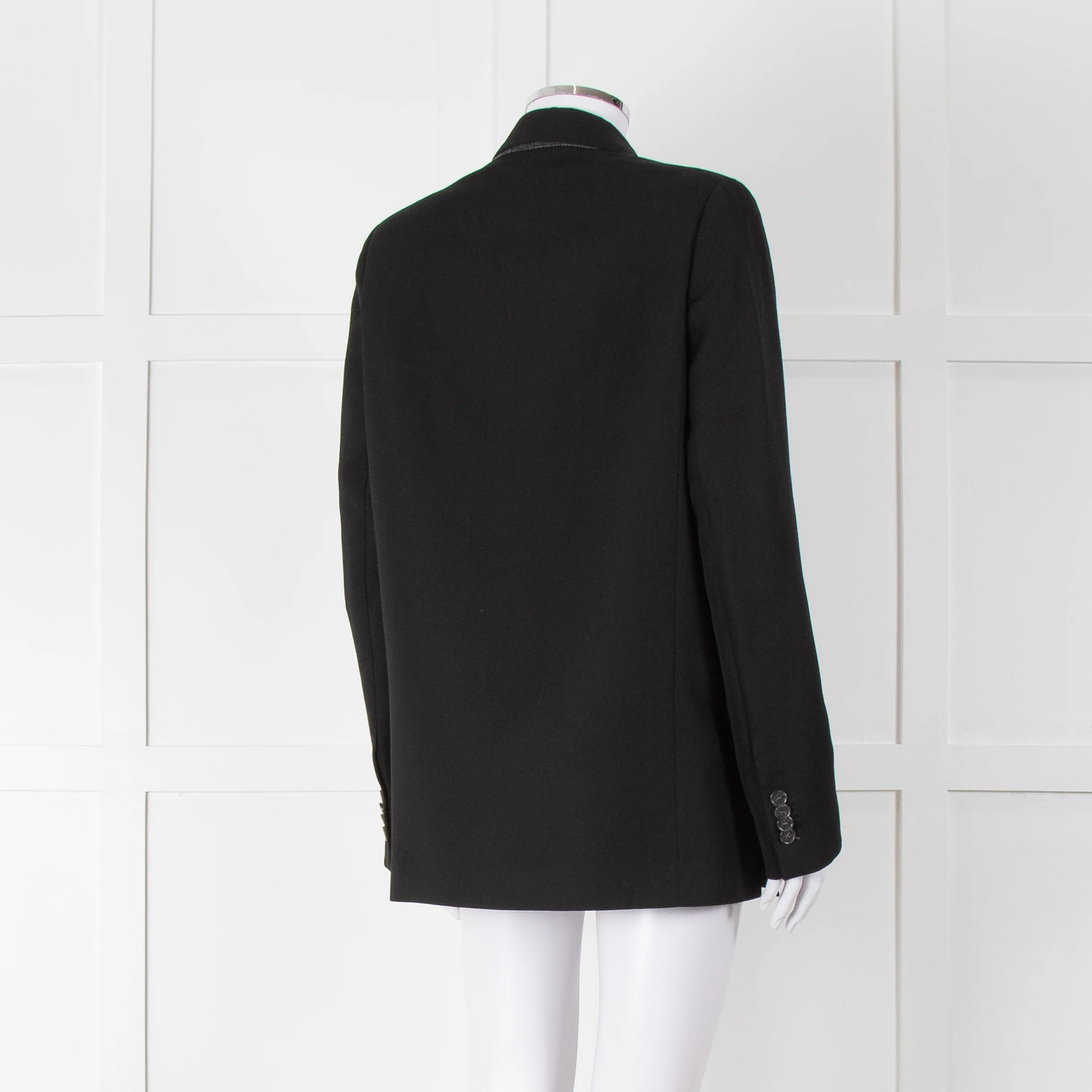 Acne Studios Black Dbl Breasted Blazer - Image 6