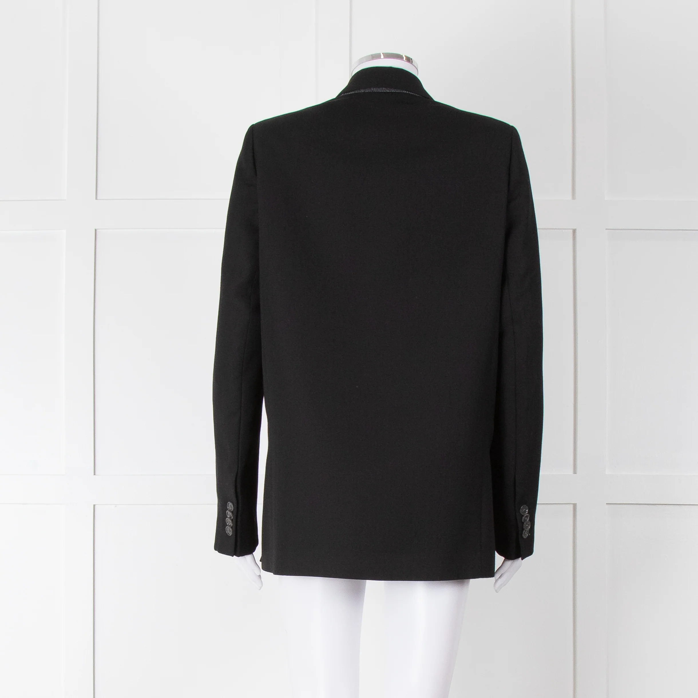 Acne Studios Black Dbl Breasted Blazer - Image 7