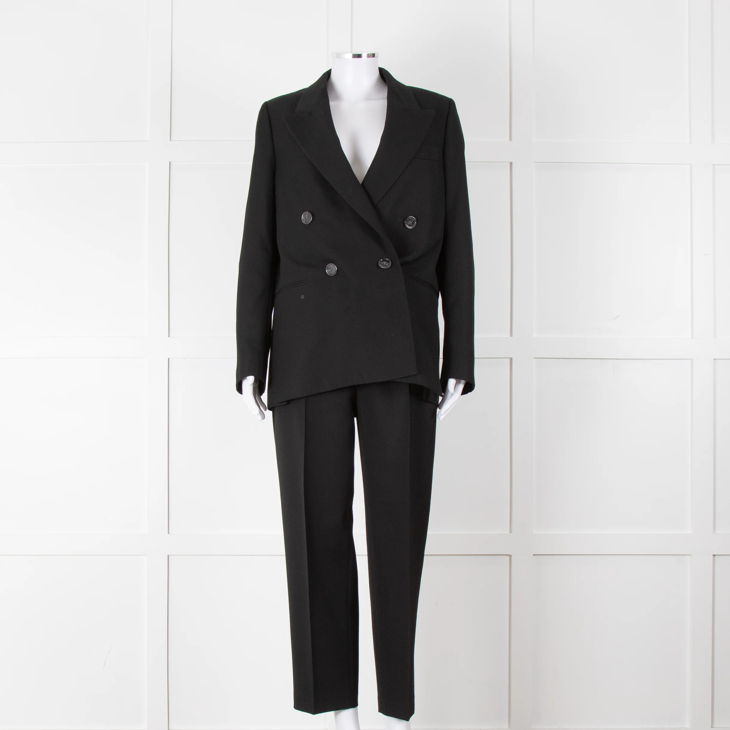 Acne Studios Black Tailored Trousers