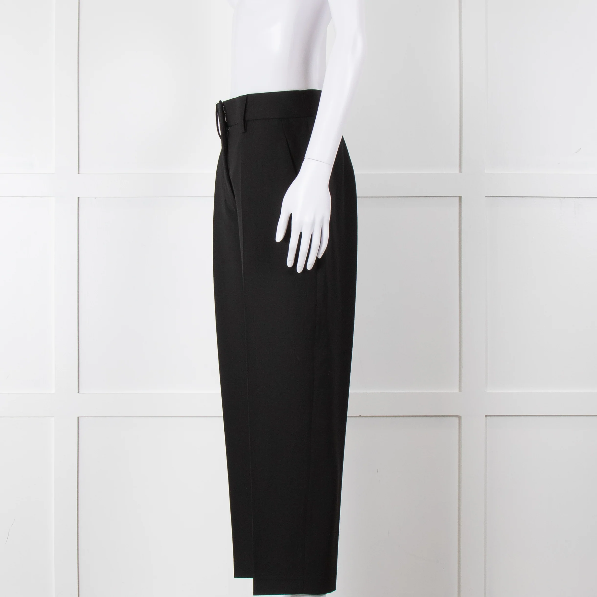 Acne Studios Black Tailored Trousers - Image 10