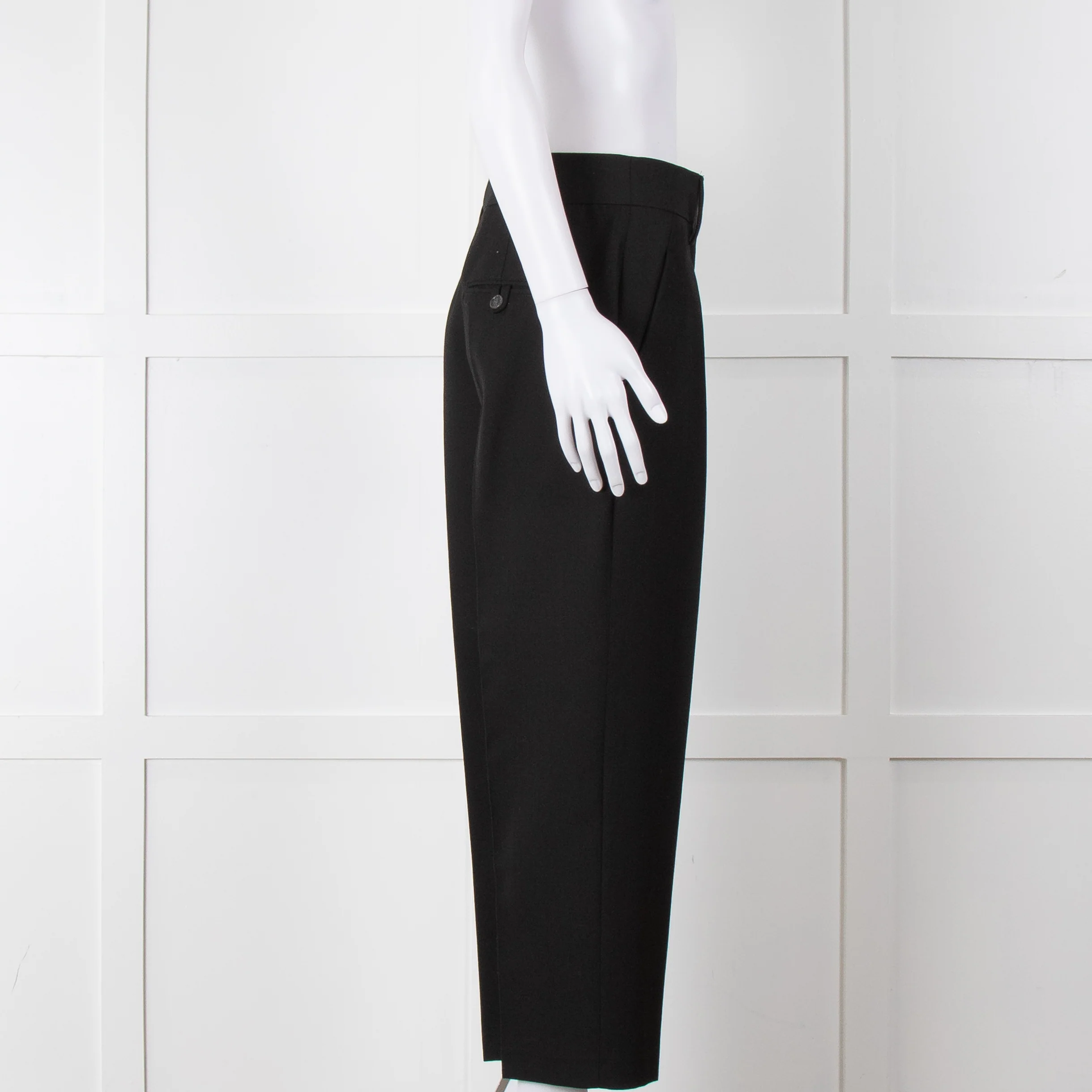 Acne Studios Black Tailored Trousers - Image 6