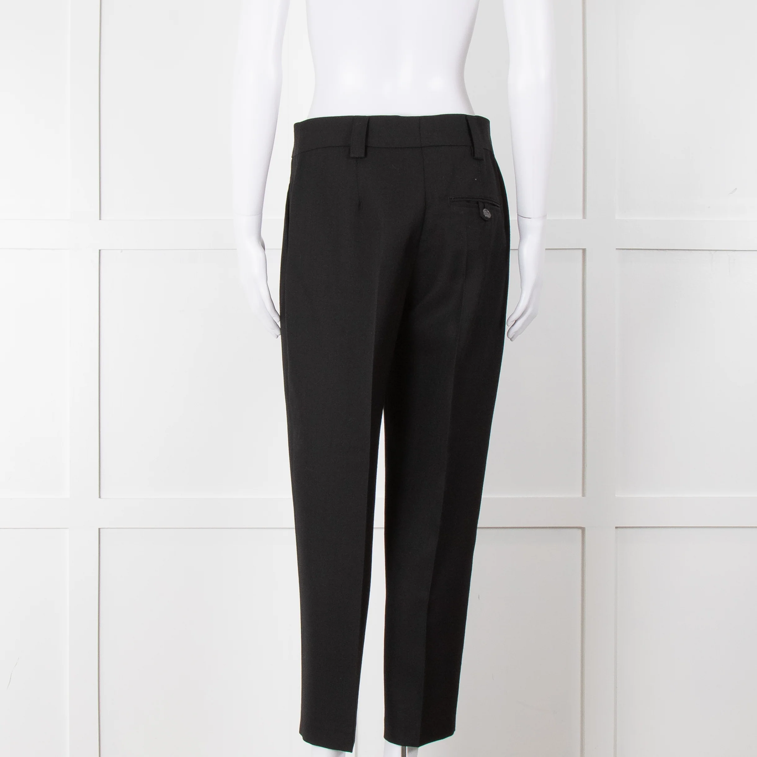 Acne Studios Black Tailored Trousers - Image 8