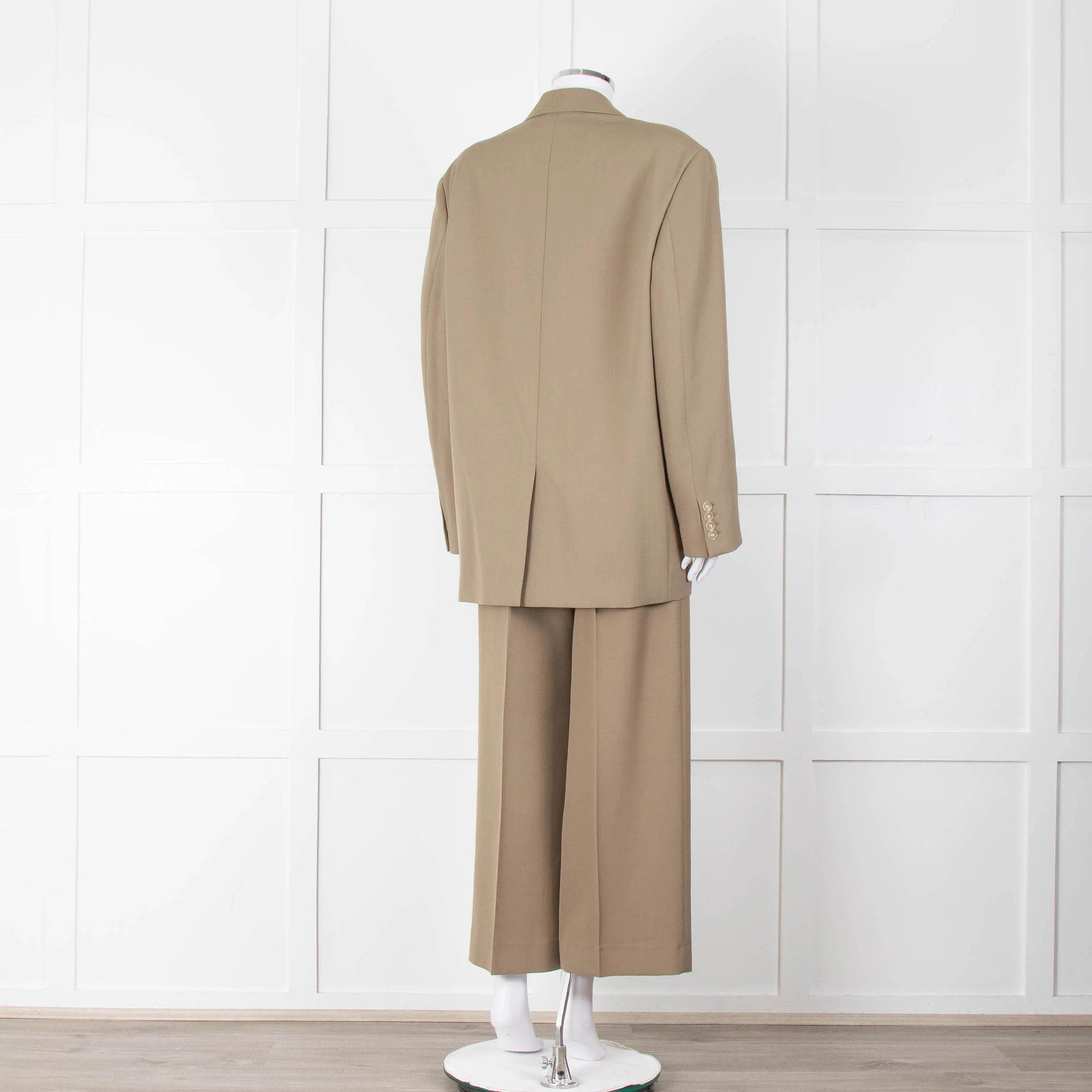 Acne Studios Khaki Oversized Suit Jacket - Image 12