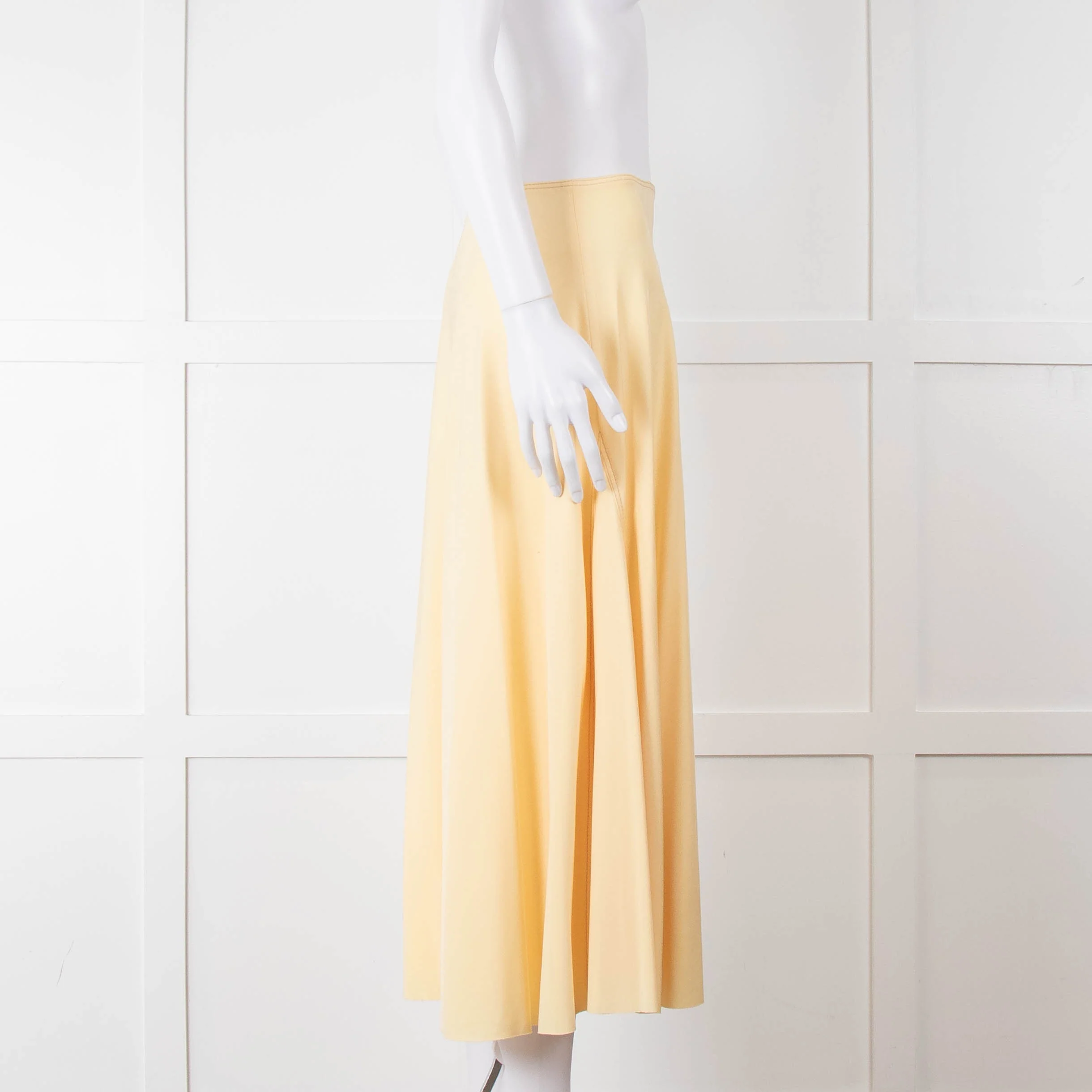 Acne Studios Pale Yellow Skirt - Image 3