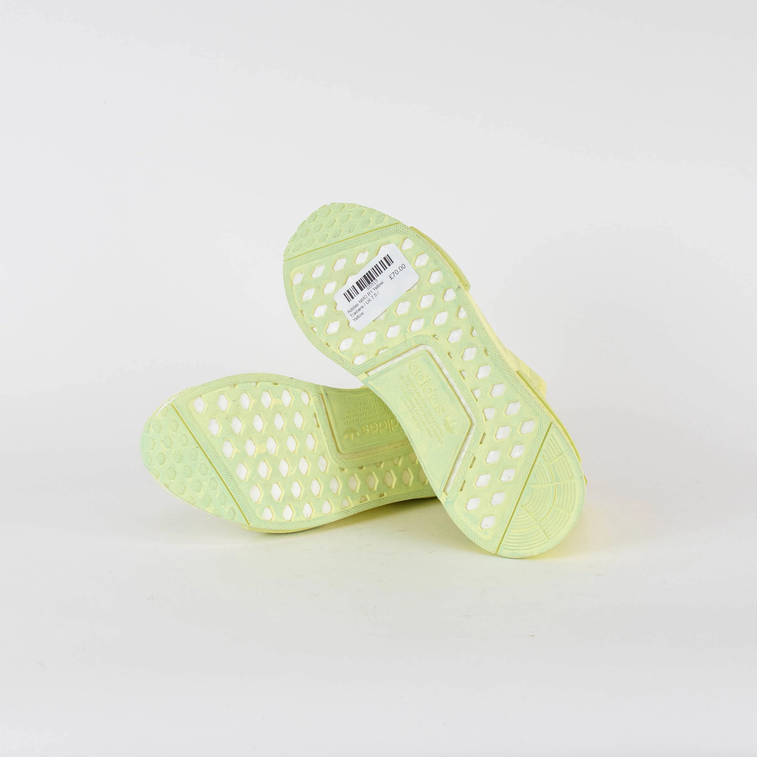 Adidas NMD R1 Yellow Trainers - Image 6