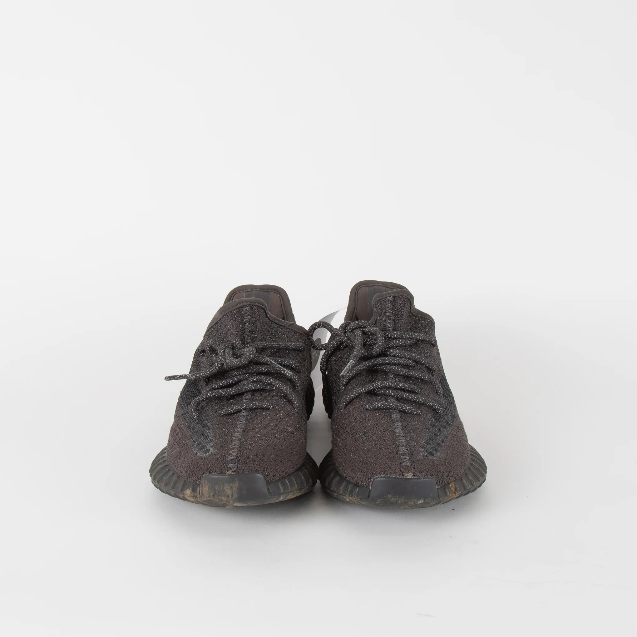 Adidas x Yeezy Boost Grey Woven Trainers - Image 2