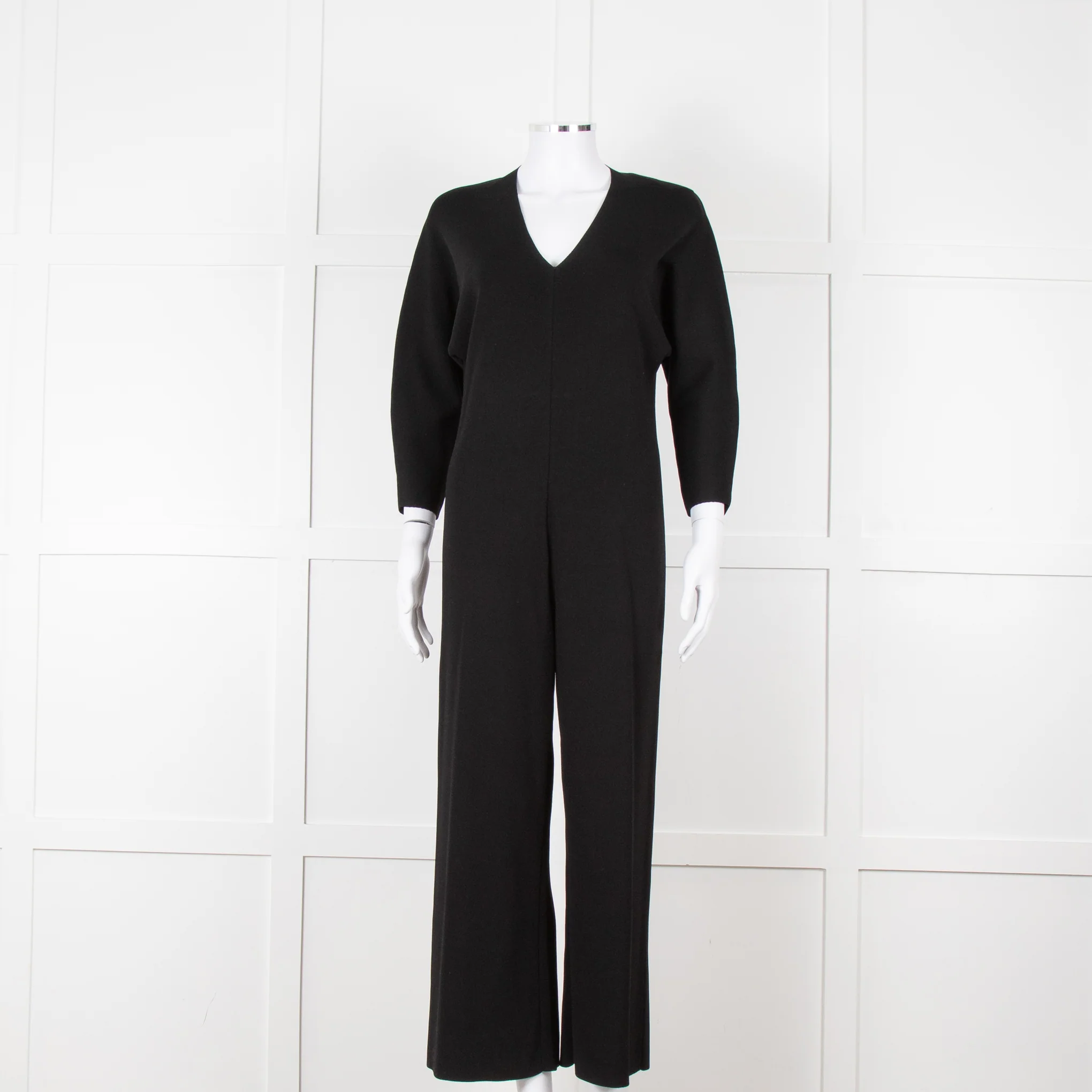 Adolfo Dominguez Black Jumpsuit