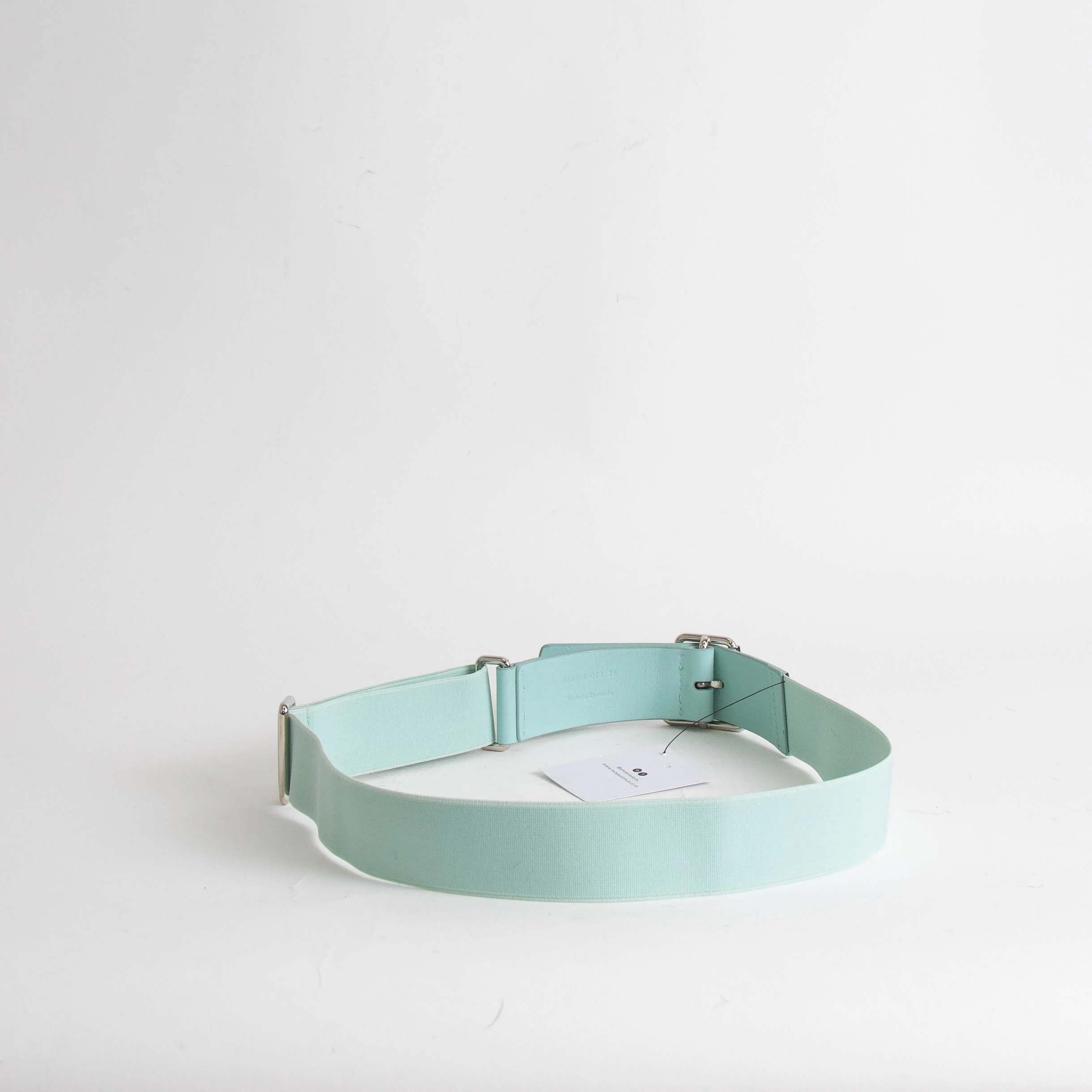Akris Aqua Leather And Elastic Belt - Image 5