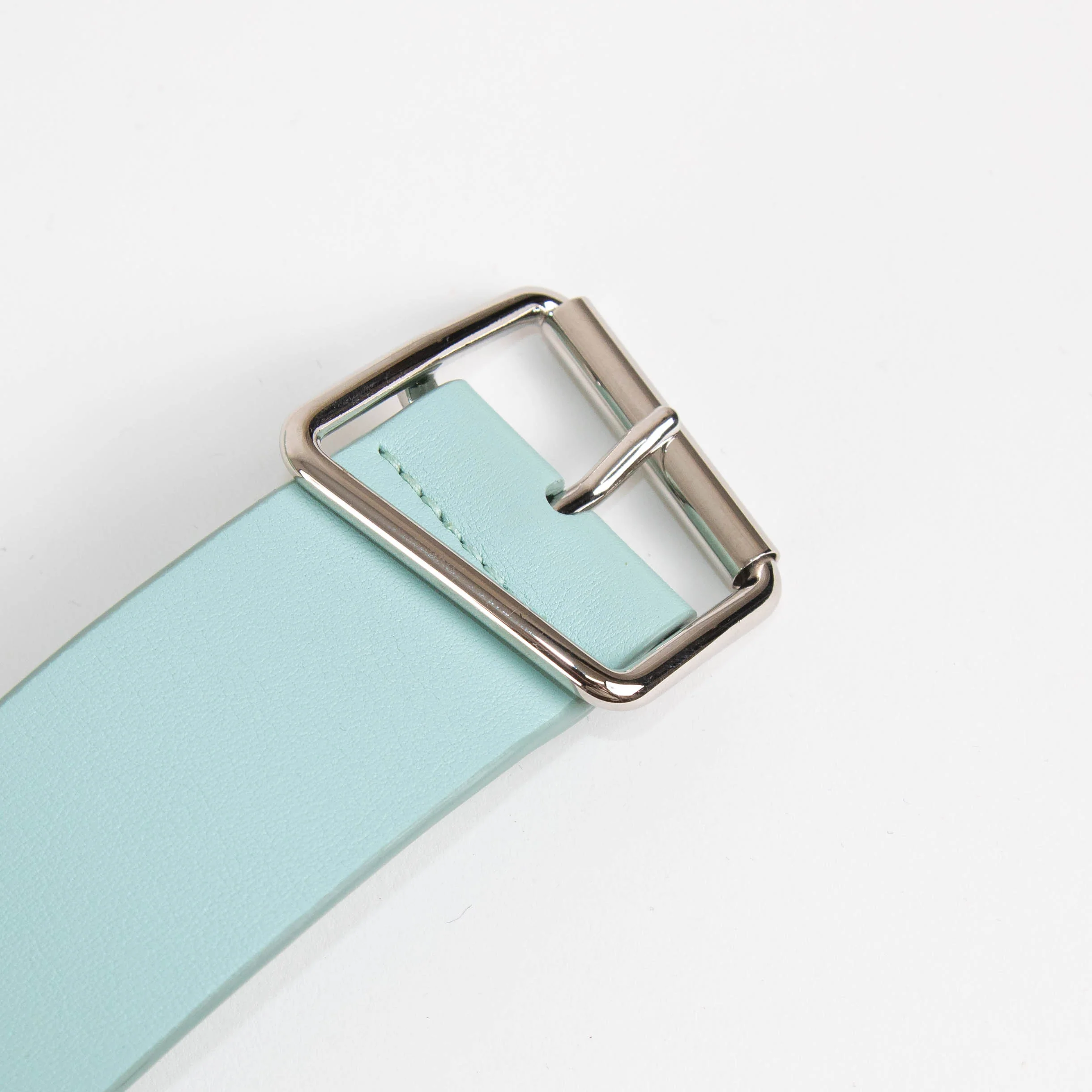 Akris Aqua Leather And Elastic Belt - Image 6