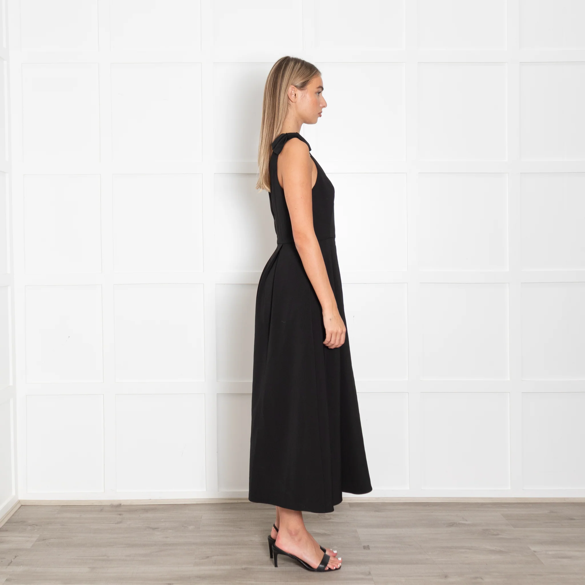 ALB Bowie Dress with Bow Shoulders - Image 6