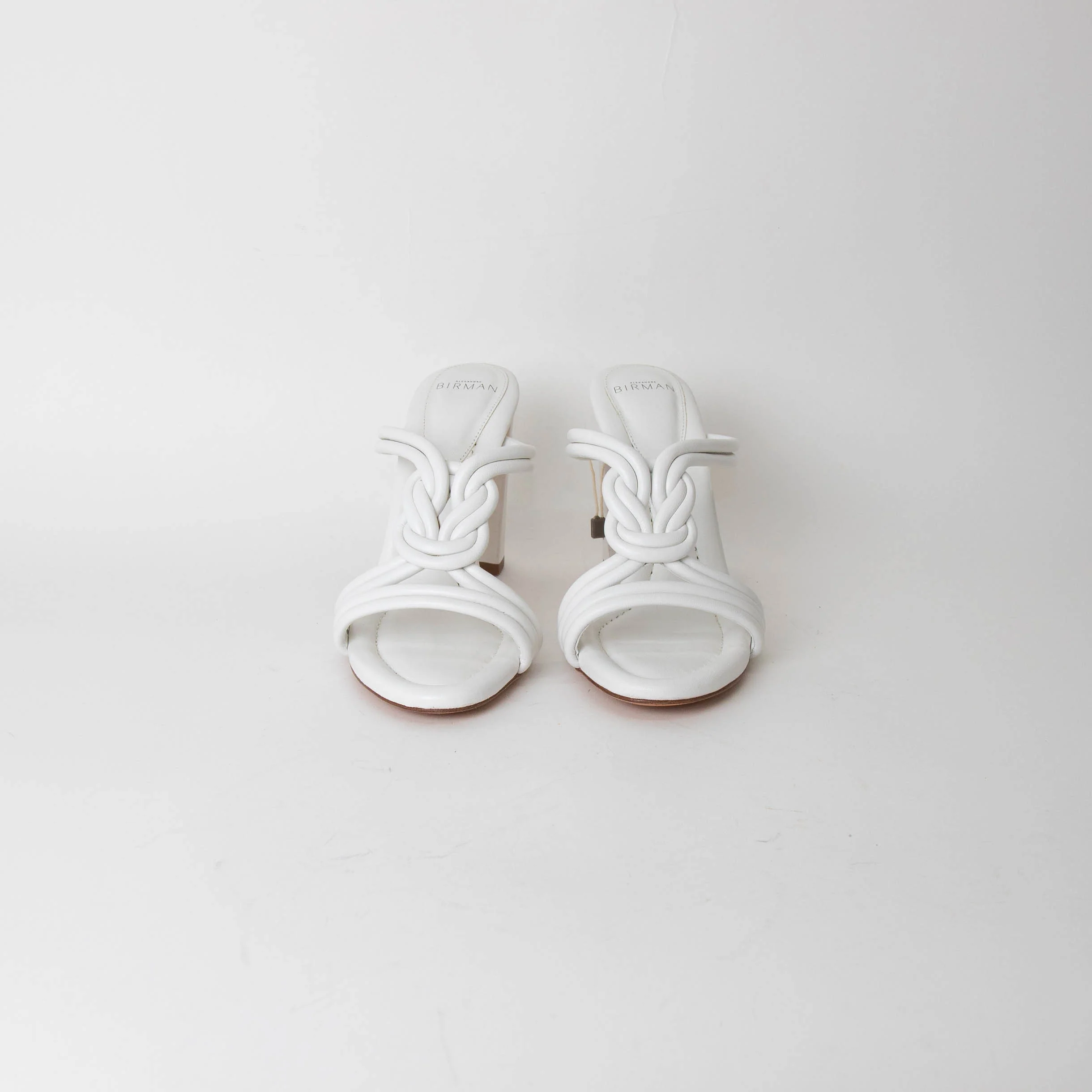 Alexandre Birman White Strappy Heeled Sandal - Image 3