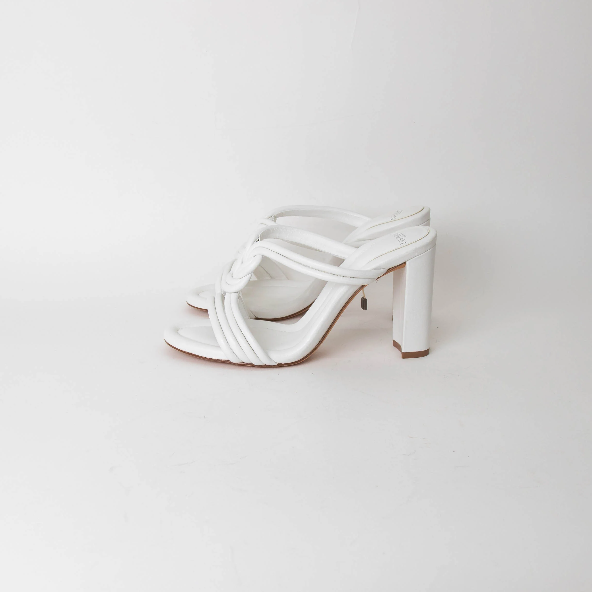 Alexandre Birman White Strappy Heeled Sandal - Image 4