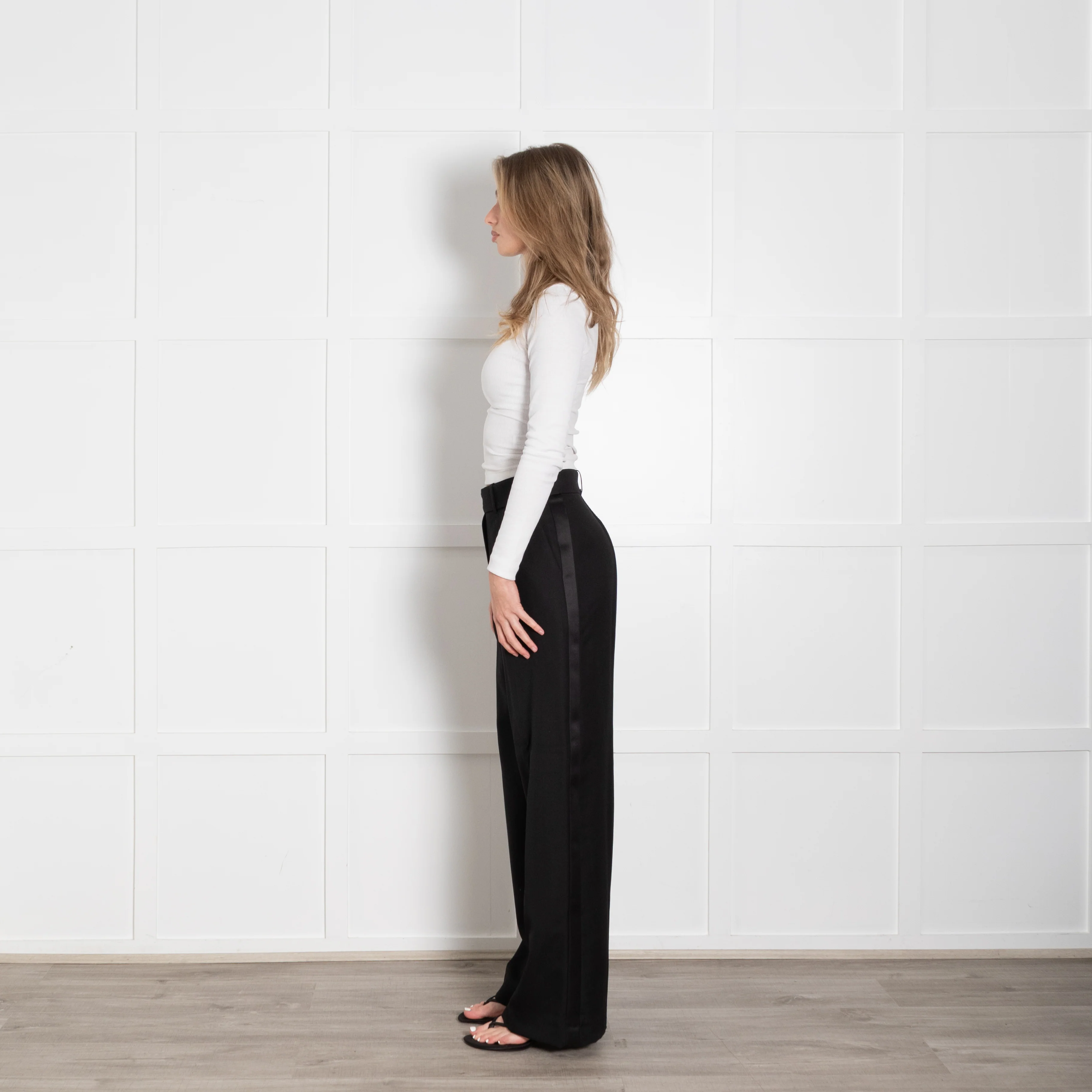 Alexandre Vaulthier Black Side Stripe Trousers - Image 4