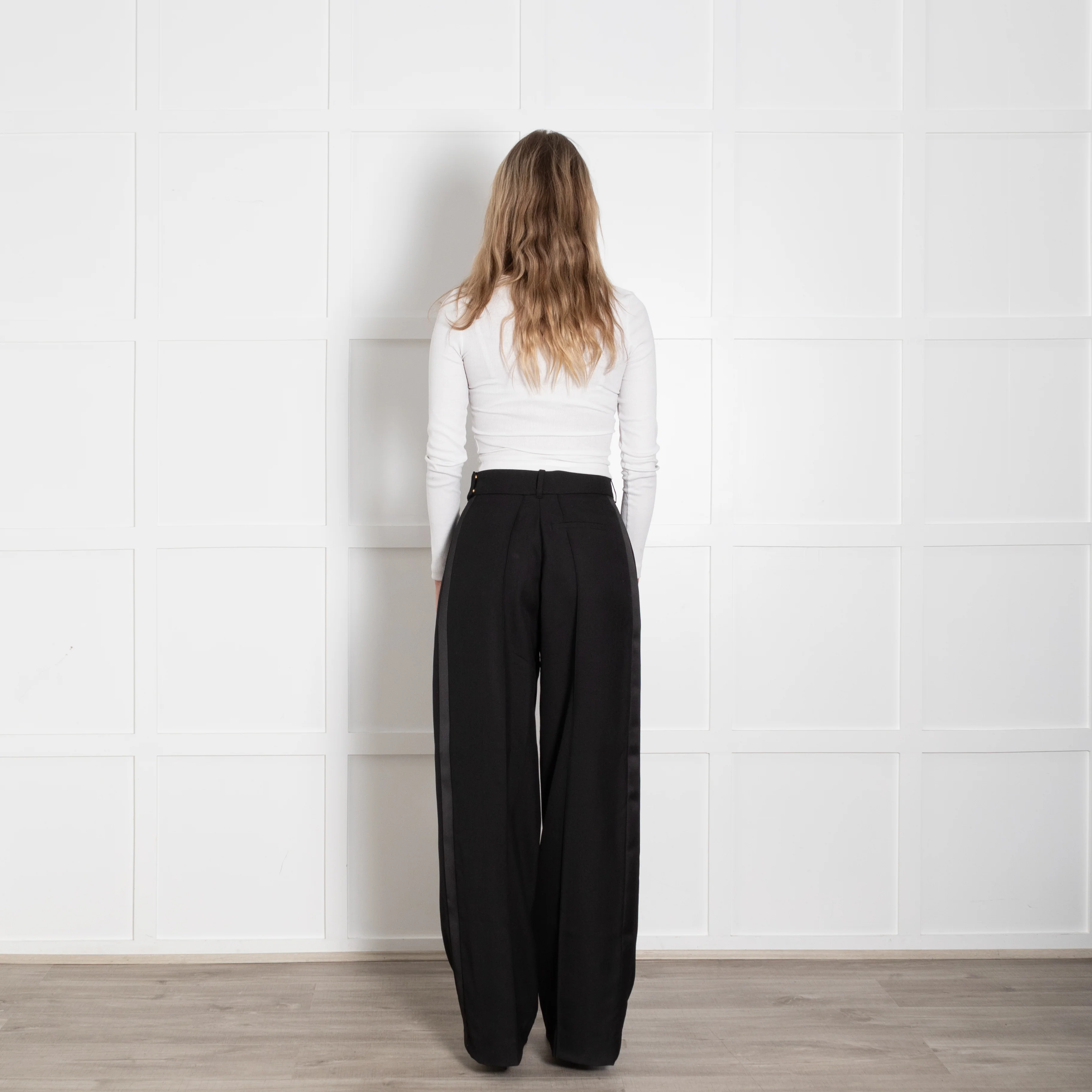 Alexandre Vaulthier Black Side Stripe Trousers - Image 5