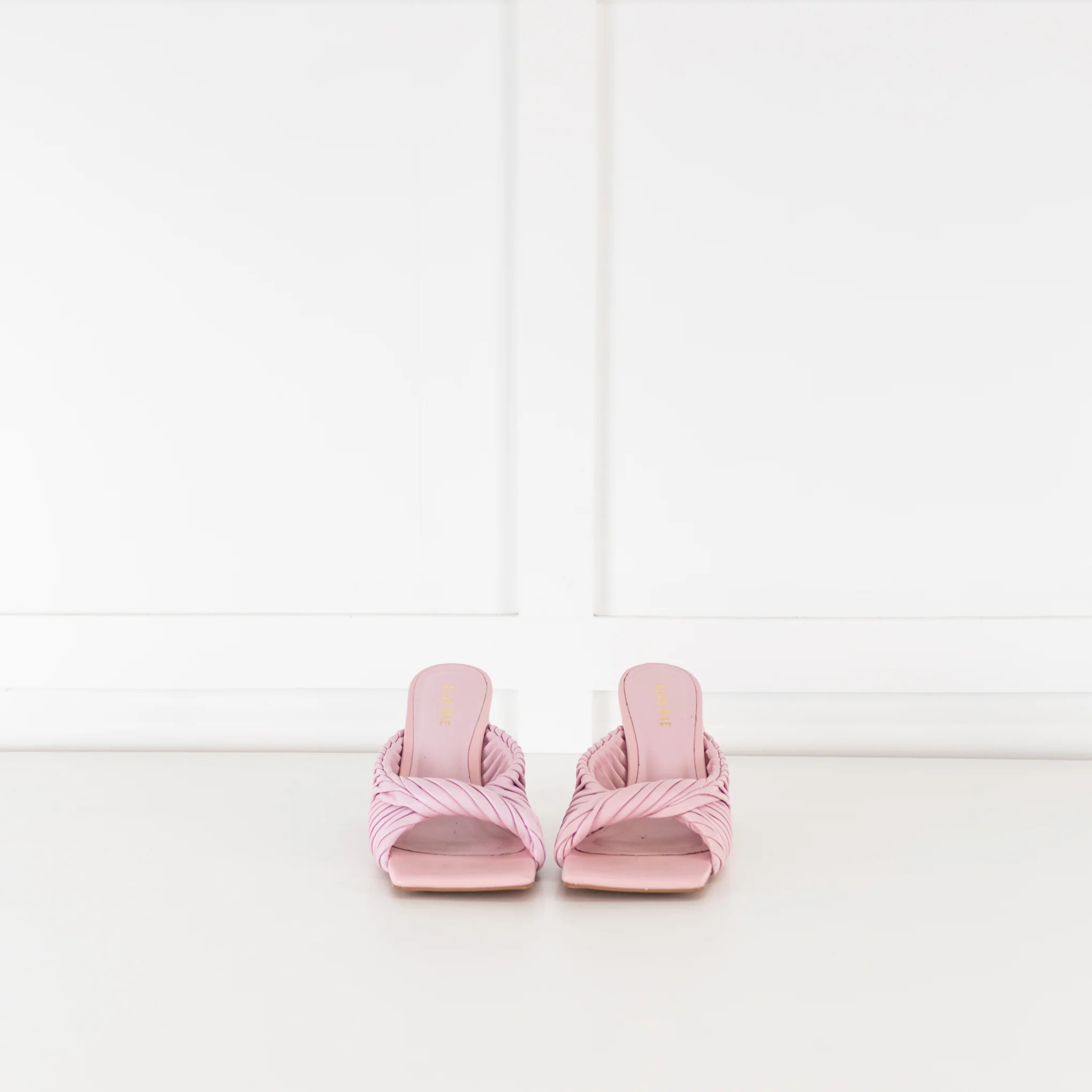 Alias Mae Pink Twist Front Mules - Image 2