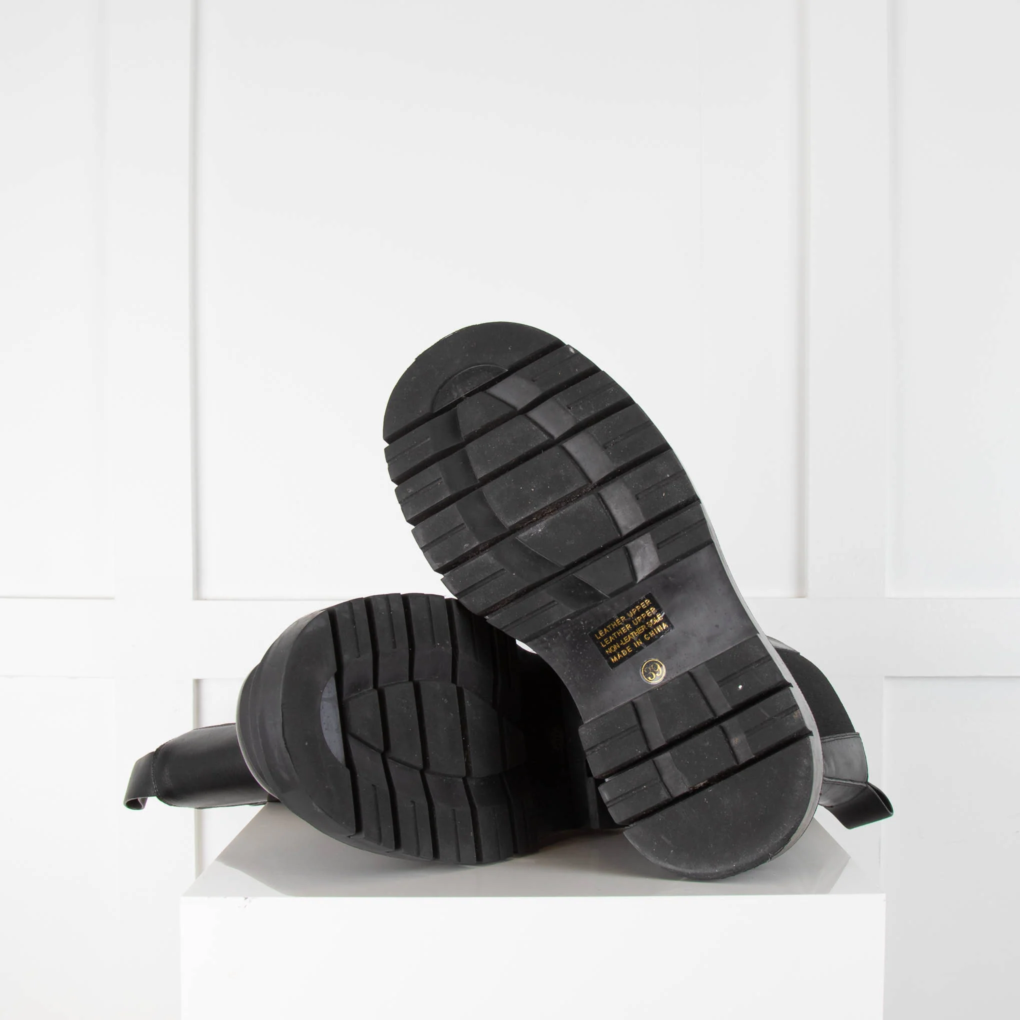 Alias Mae Piper Black Leather Boots - Image 5