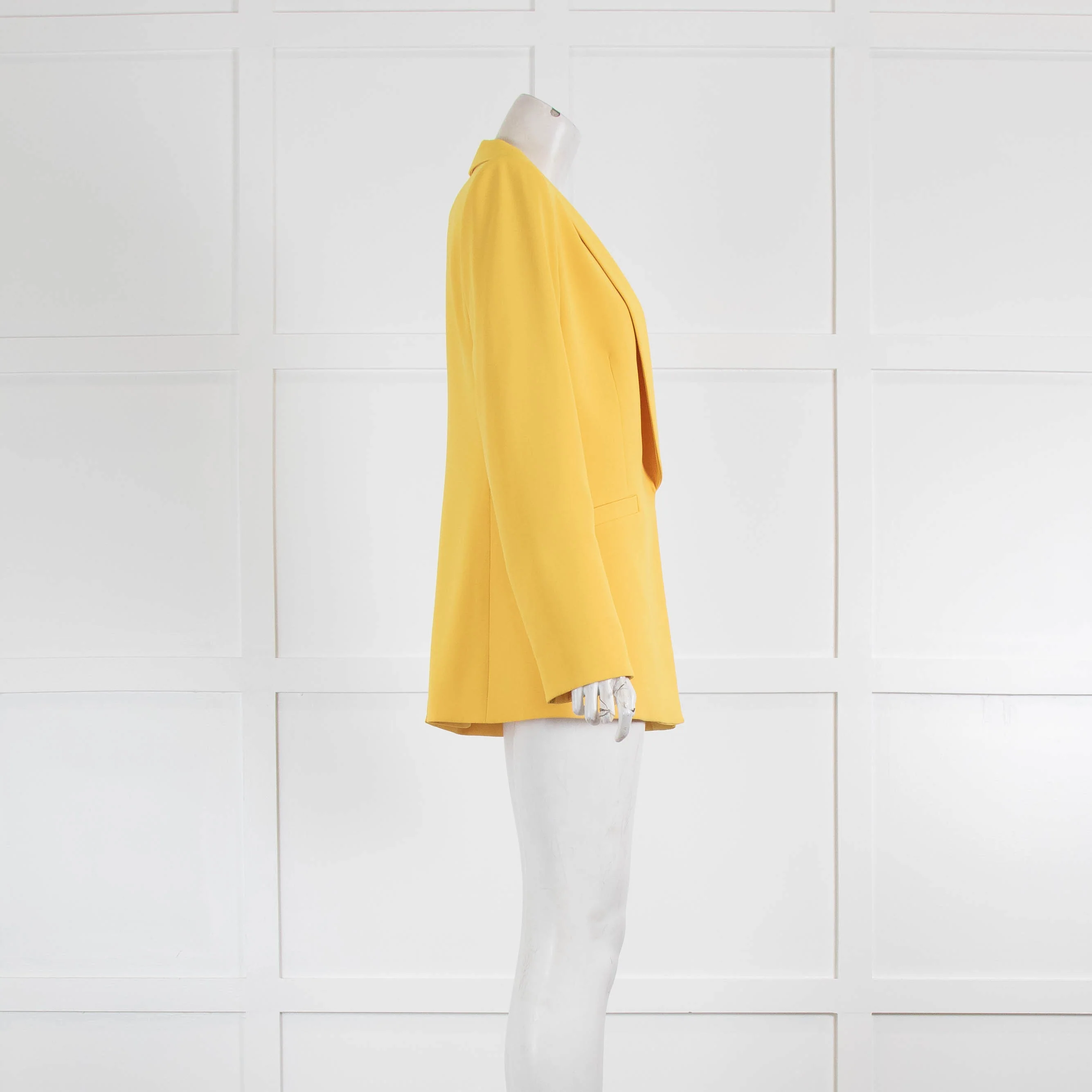 Alice + Olivia Yellow Blazer Jacket - Image 2