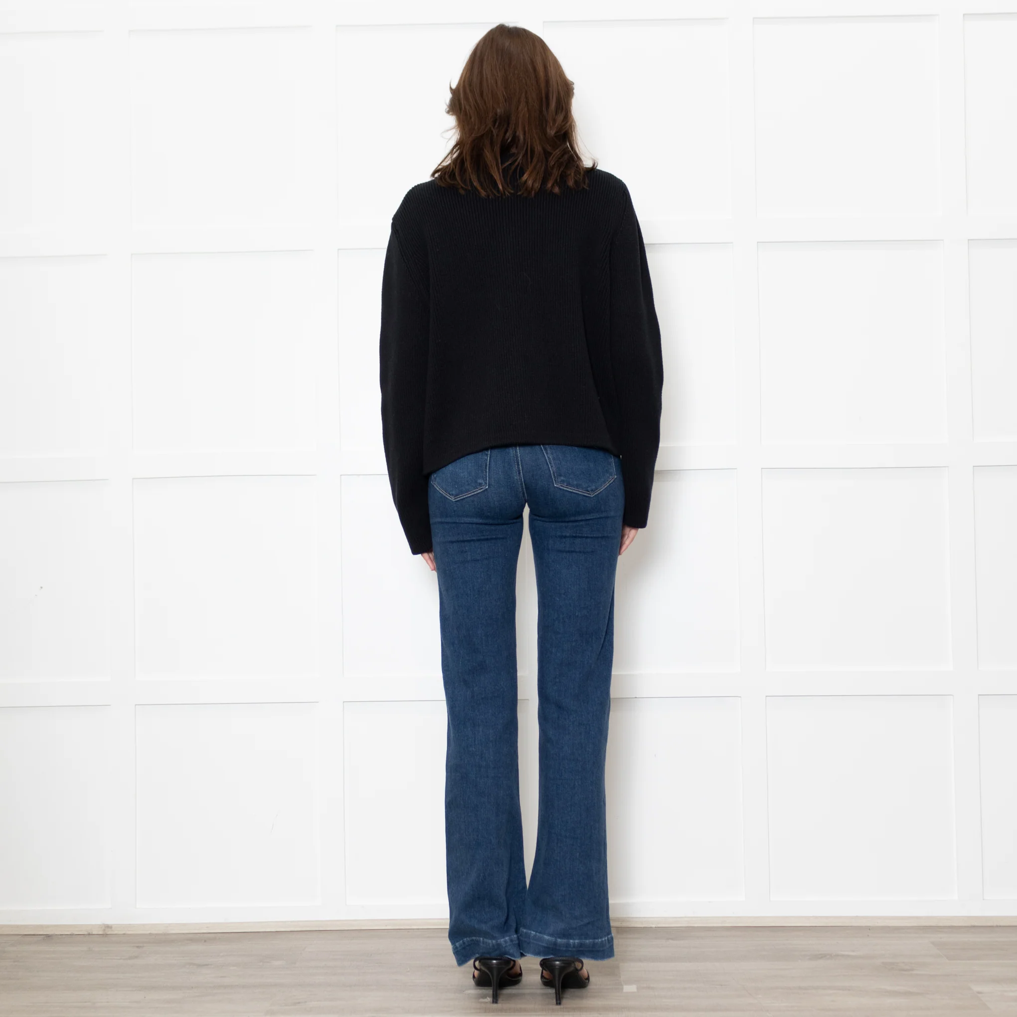 Almada Label Navy Nova Cotton Knit Cardigan - Image 5