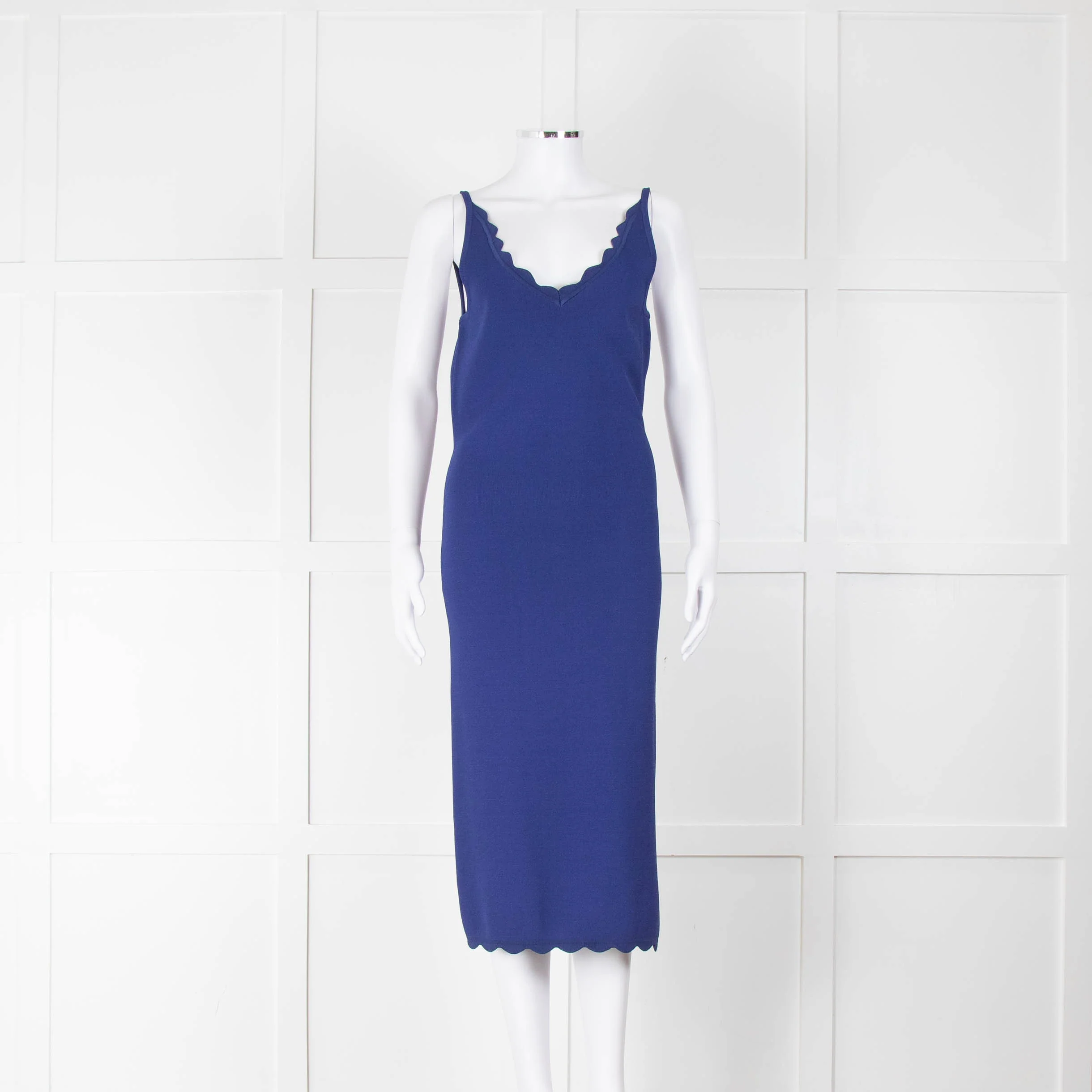 Altuzarra Blue Knit Bodycon Dress with Jacket - Image 4