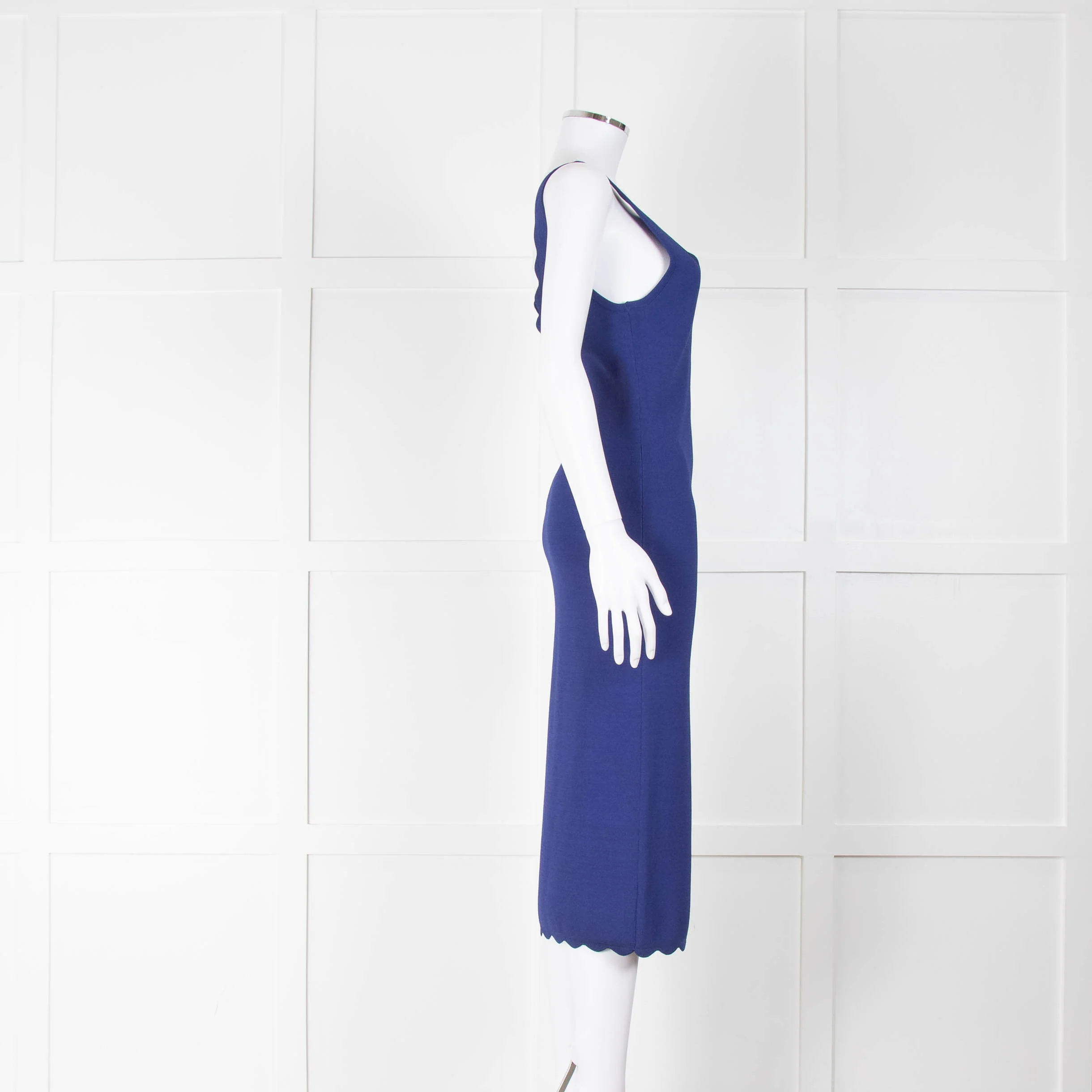 Altuzarra Blue Knit Bodycon Dress with Jacket - Image 5