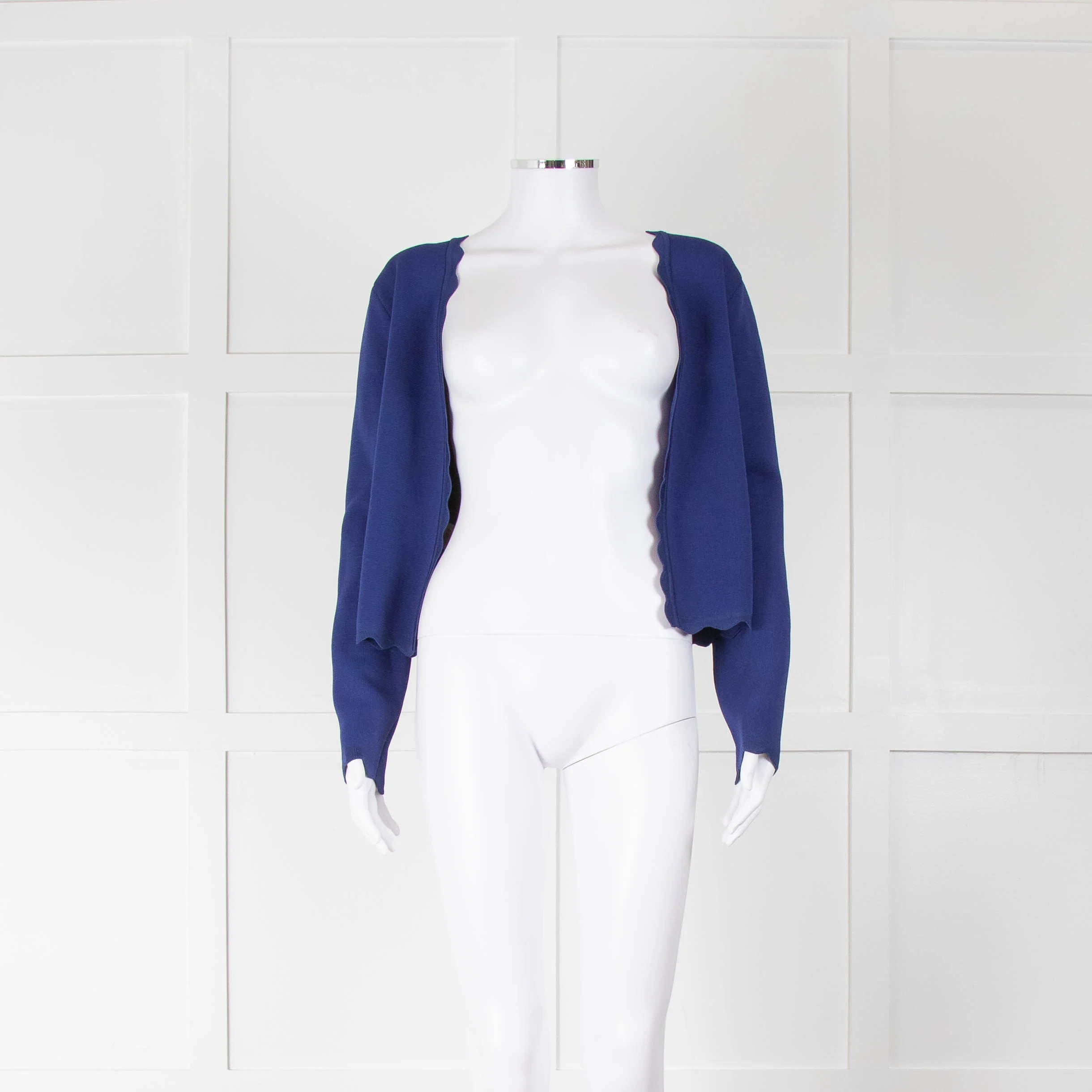 Altuzarra Blue Knit Bodycon Dress with Jacket - Image 7