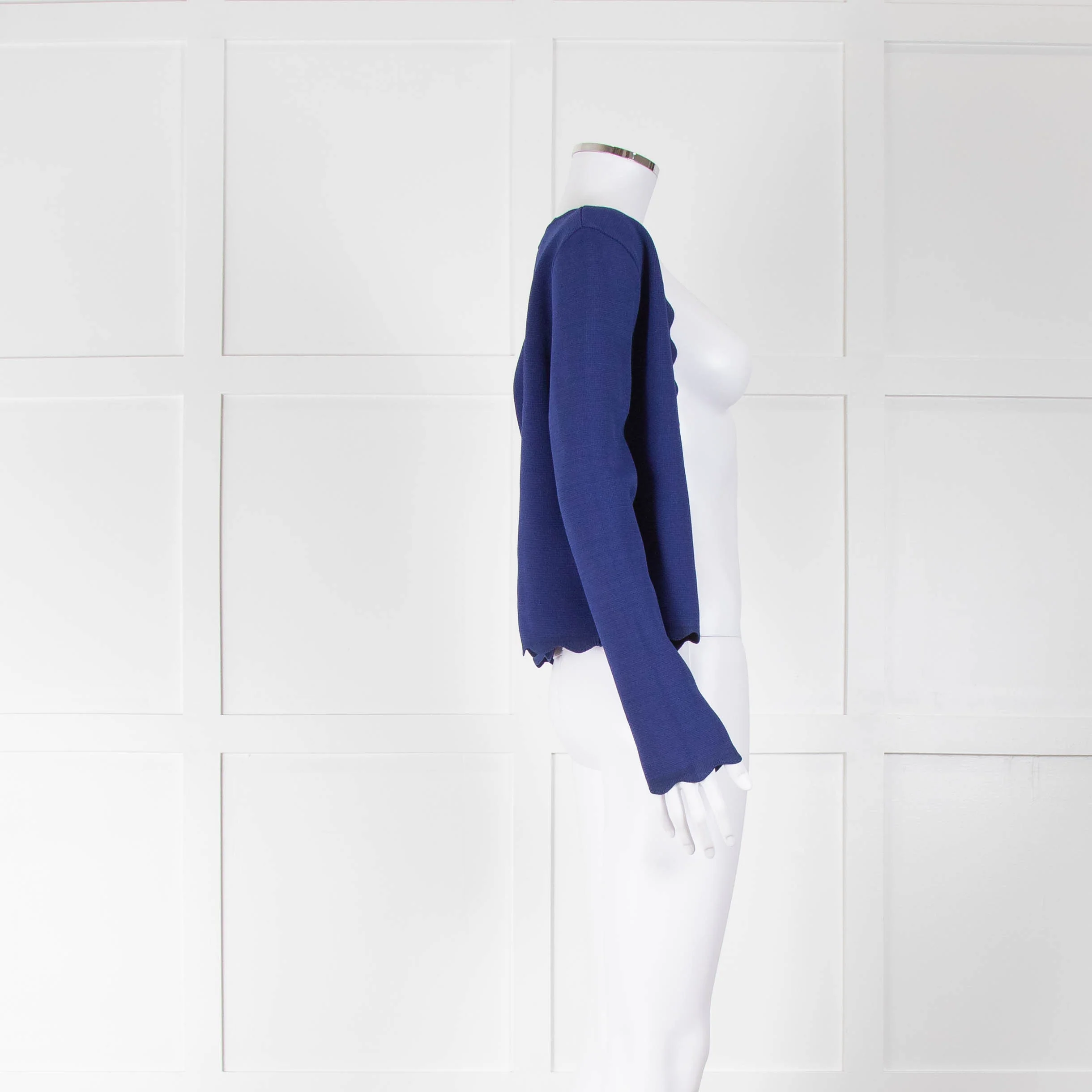 Altuzarra Blue Knit Bodycon Dress with Jacket - Image 8
