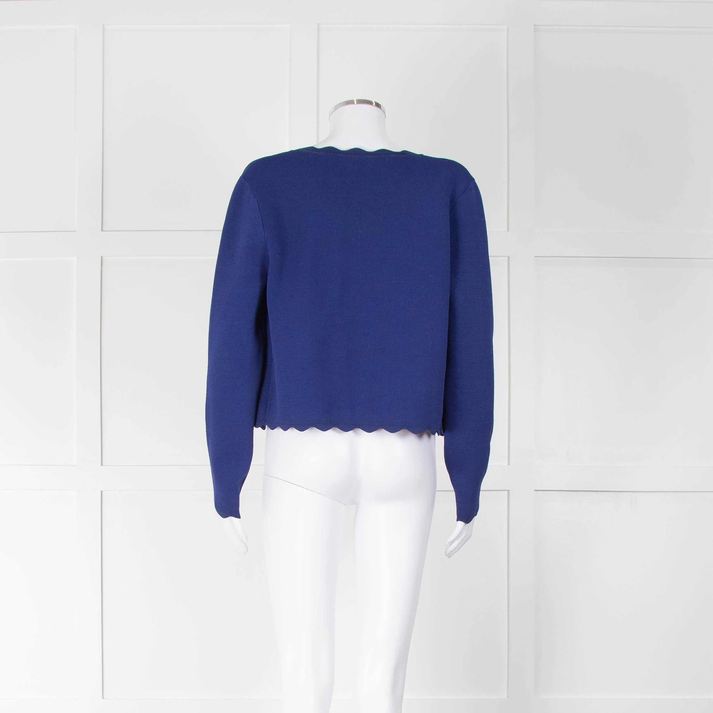 Altuzarra Blue Knit Bodycon Dress with Jacket - Image 9