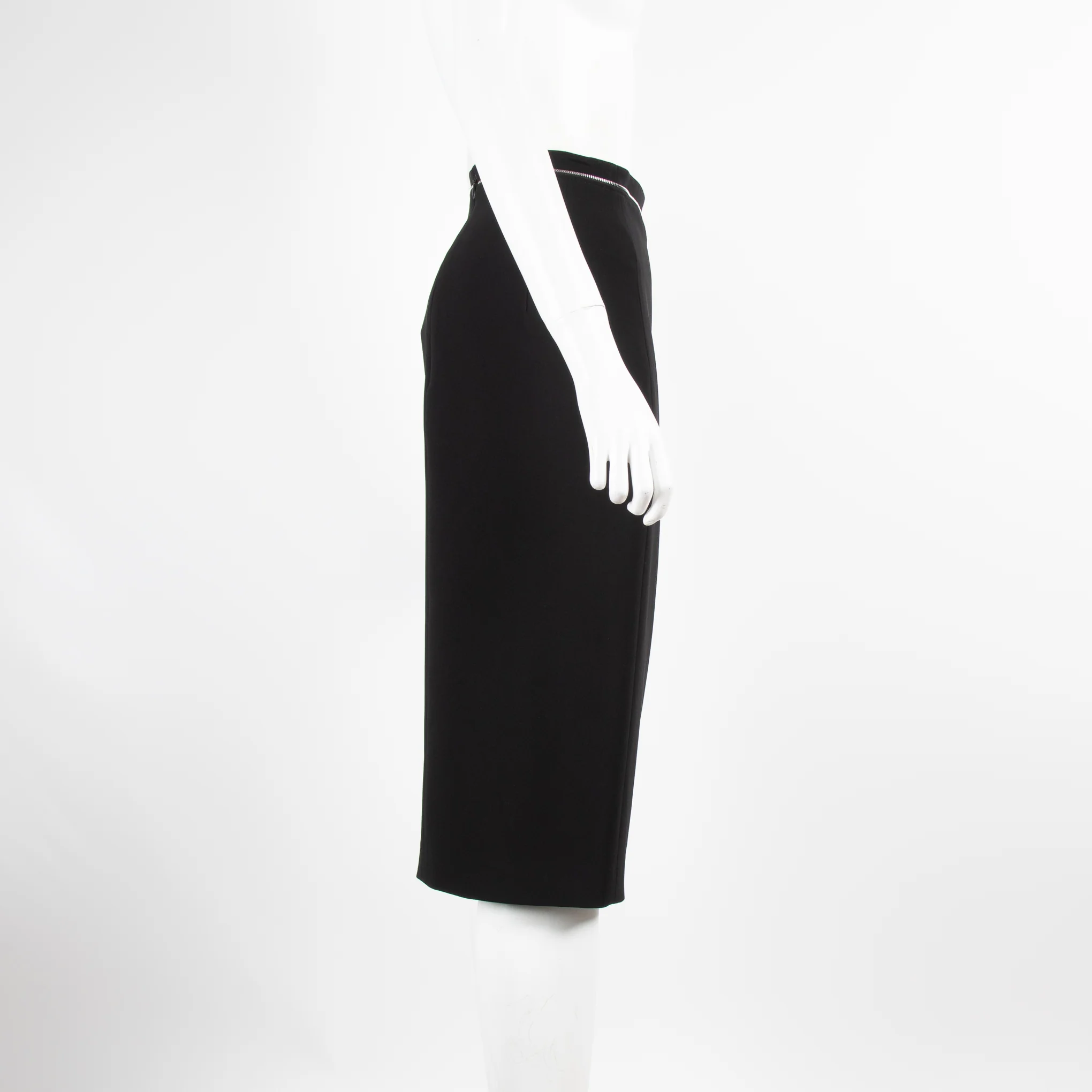 Altuzarra Black Skirt with Zip Detail - Image 2