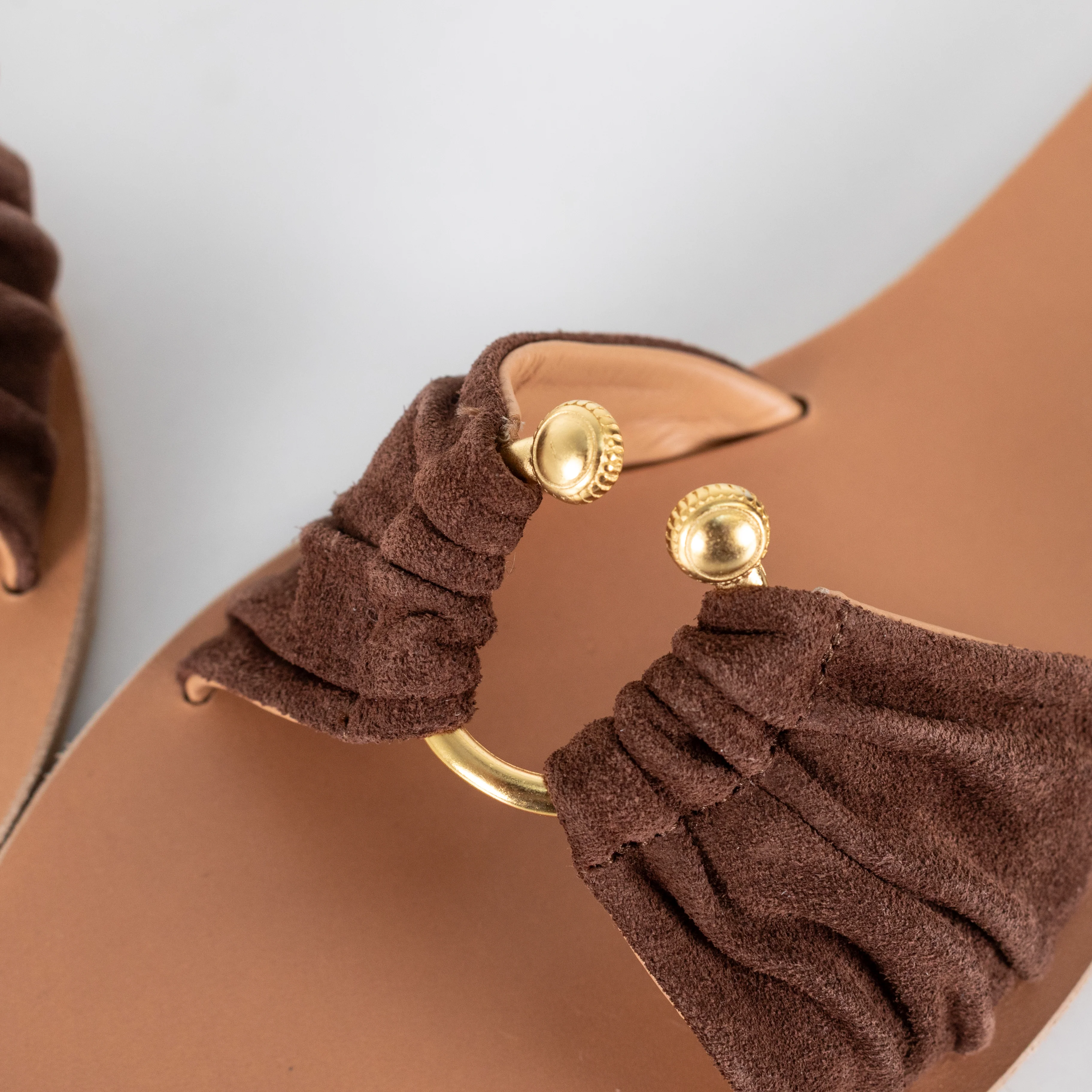 Ancient Greek Espresso Nektaria Sandal - Image 11