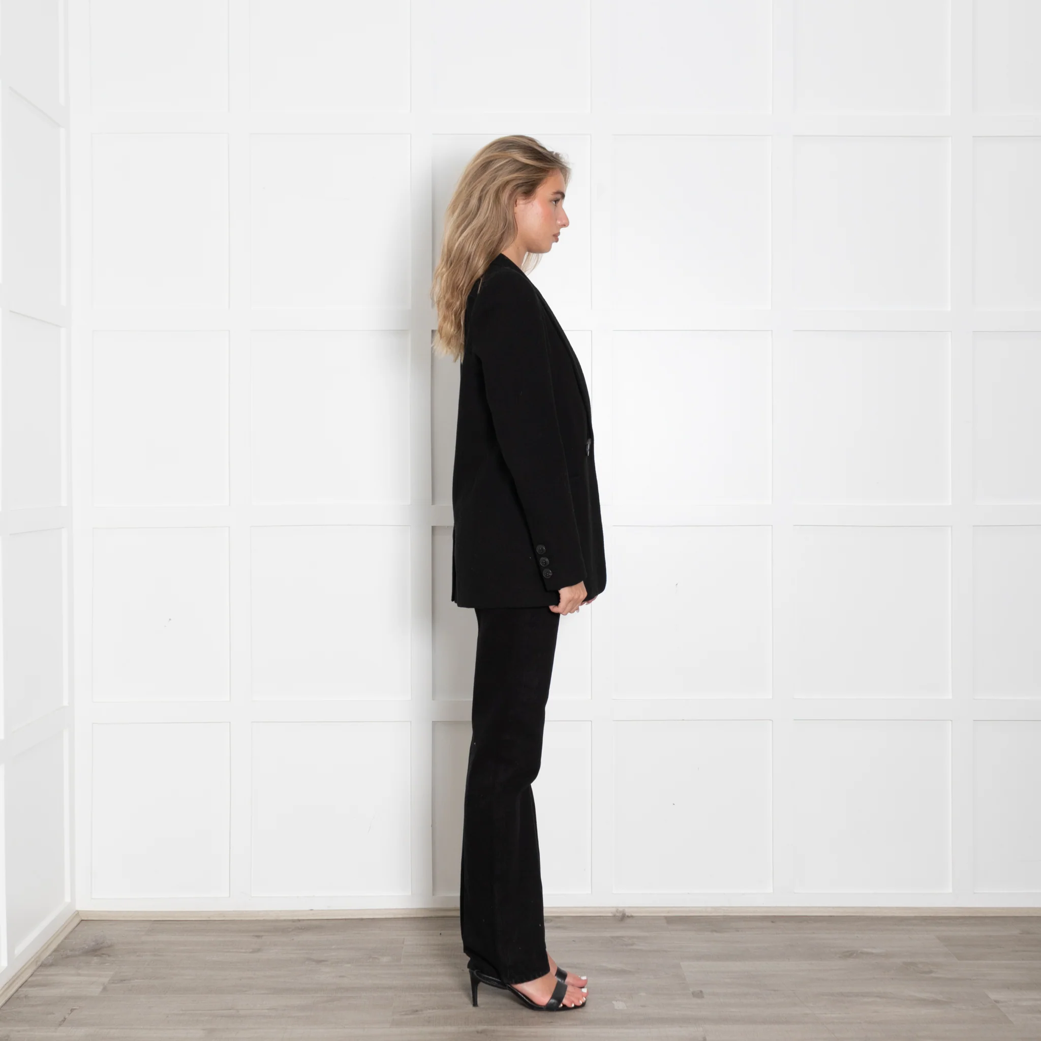 Anine Bing Black Wool Mix Jacket - Image 6
