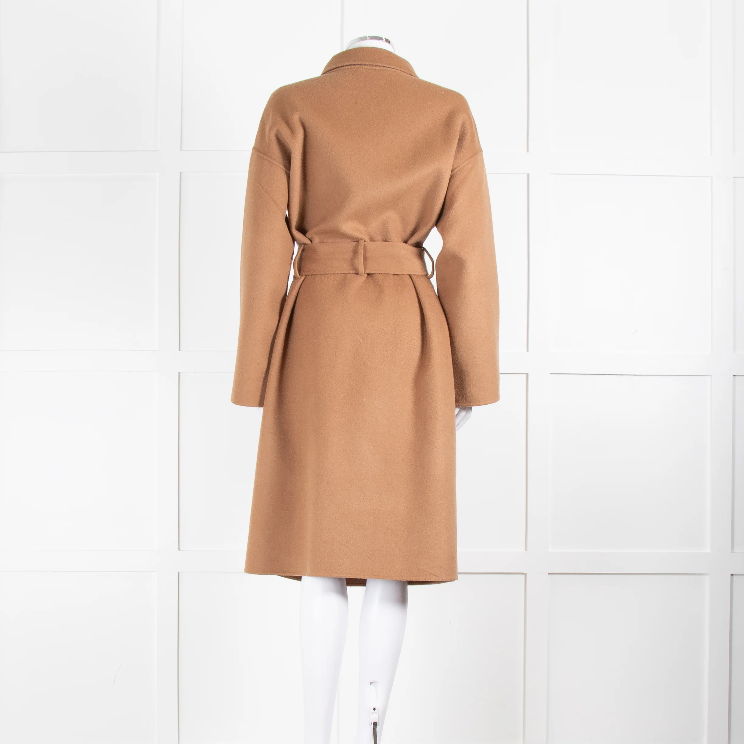 Anine Bing Wool Camel Coat - Image 5