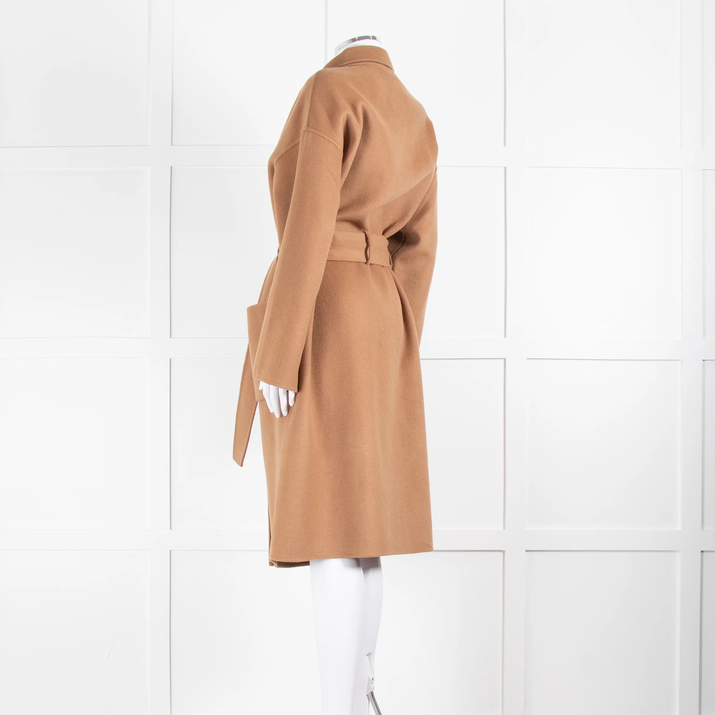Anine Bing Wool Camel Coat - Image 6