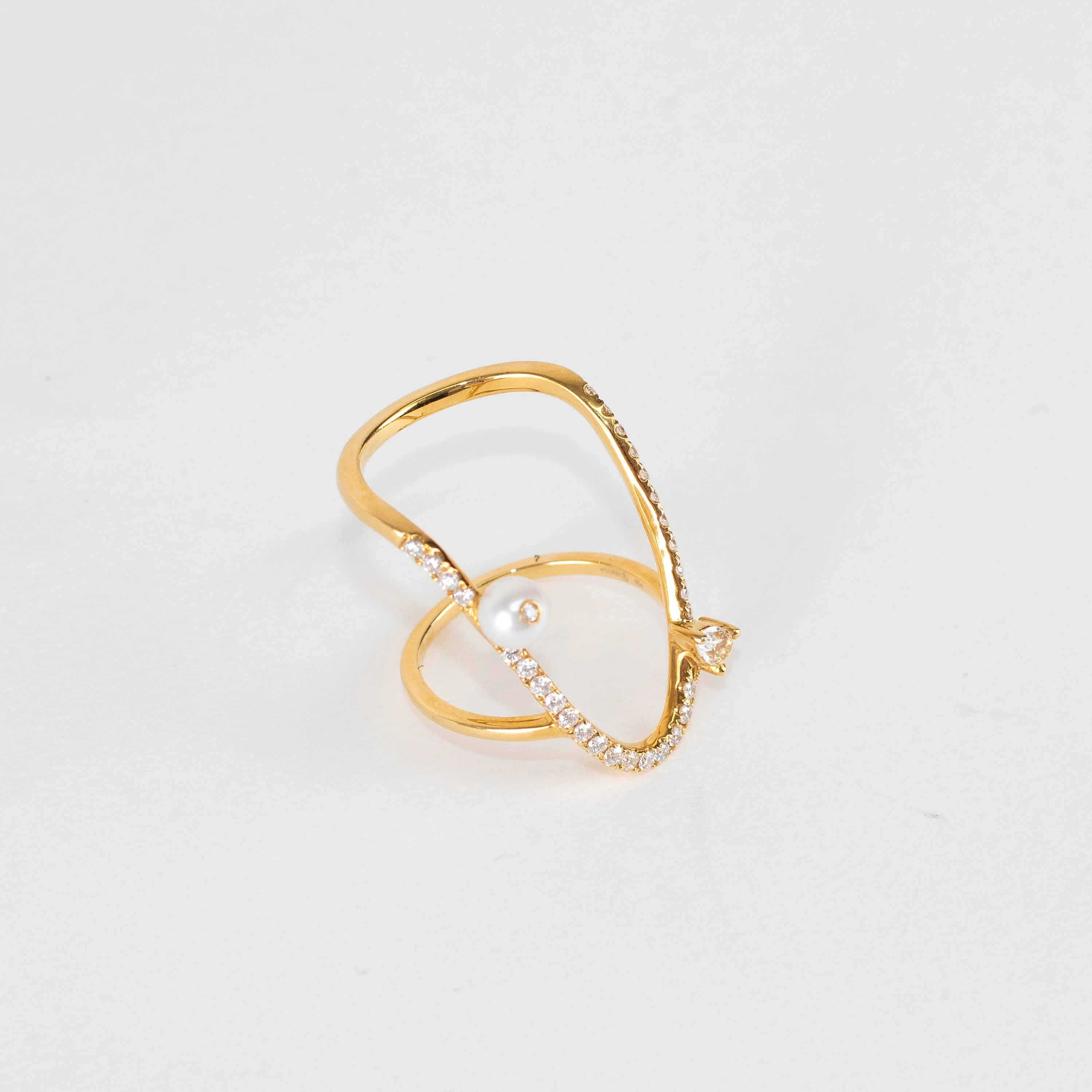 Anissa Kermiche U Ring in 18ct Gold - Image 3