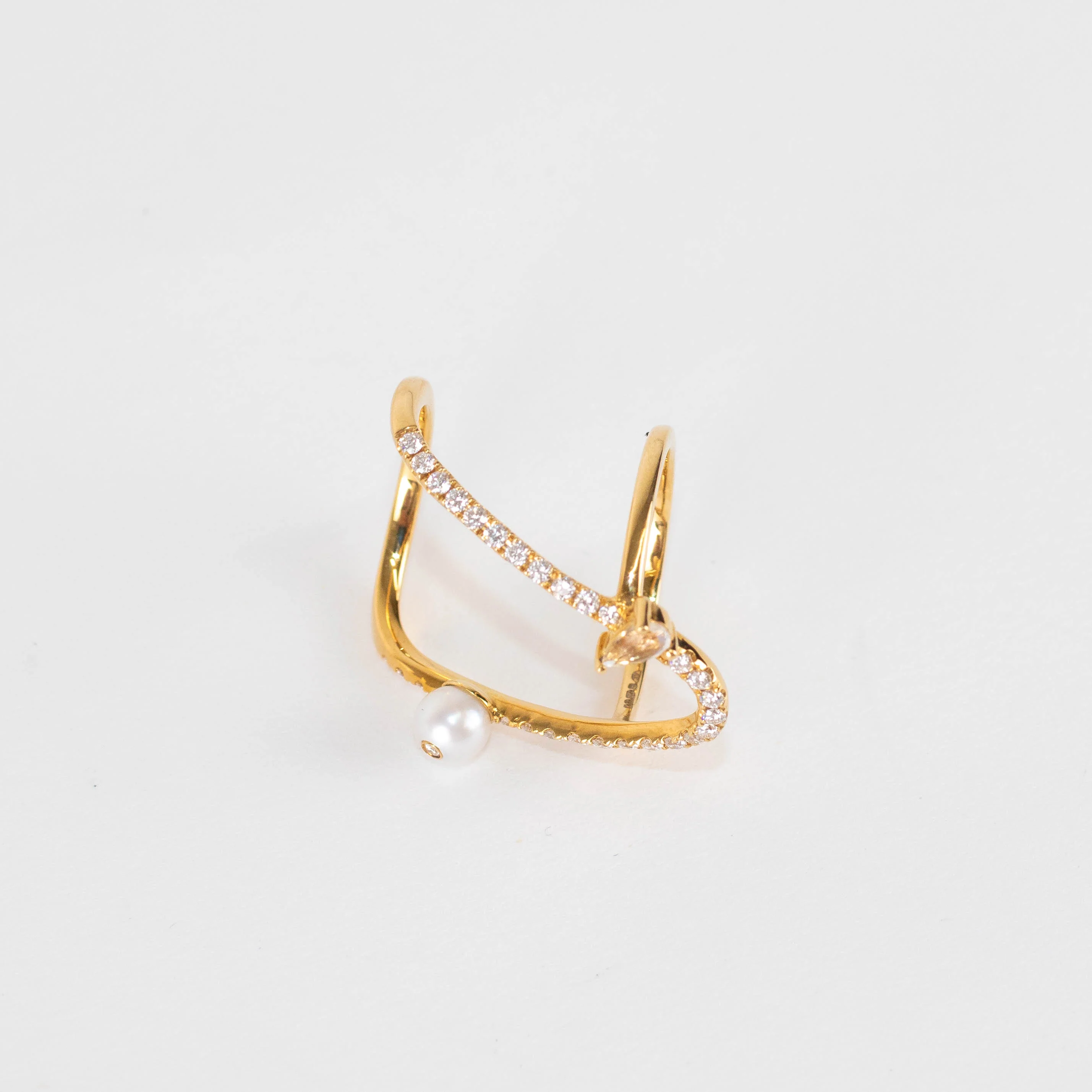 Anissa Kermiche U Ring in 18ct Gold - Image 4