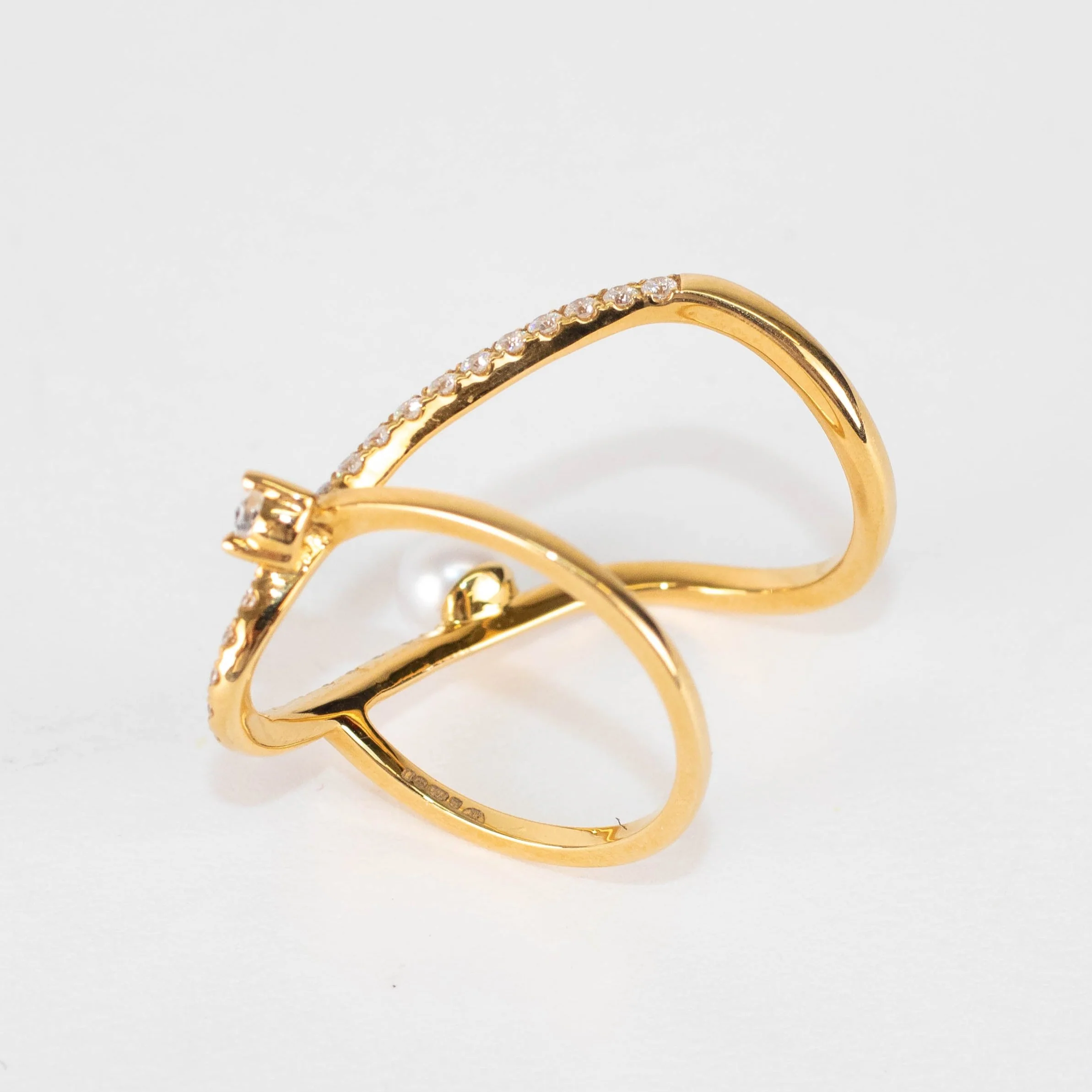 Anissa Kermiche U Ring in 18ct Gold - Image 5