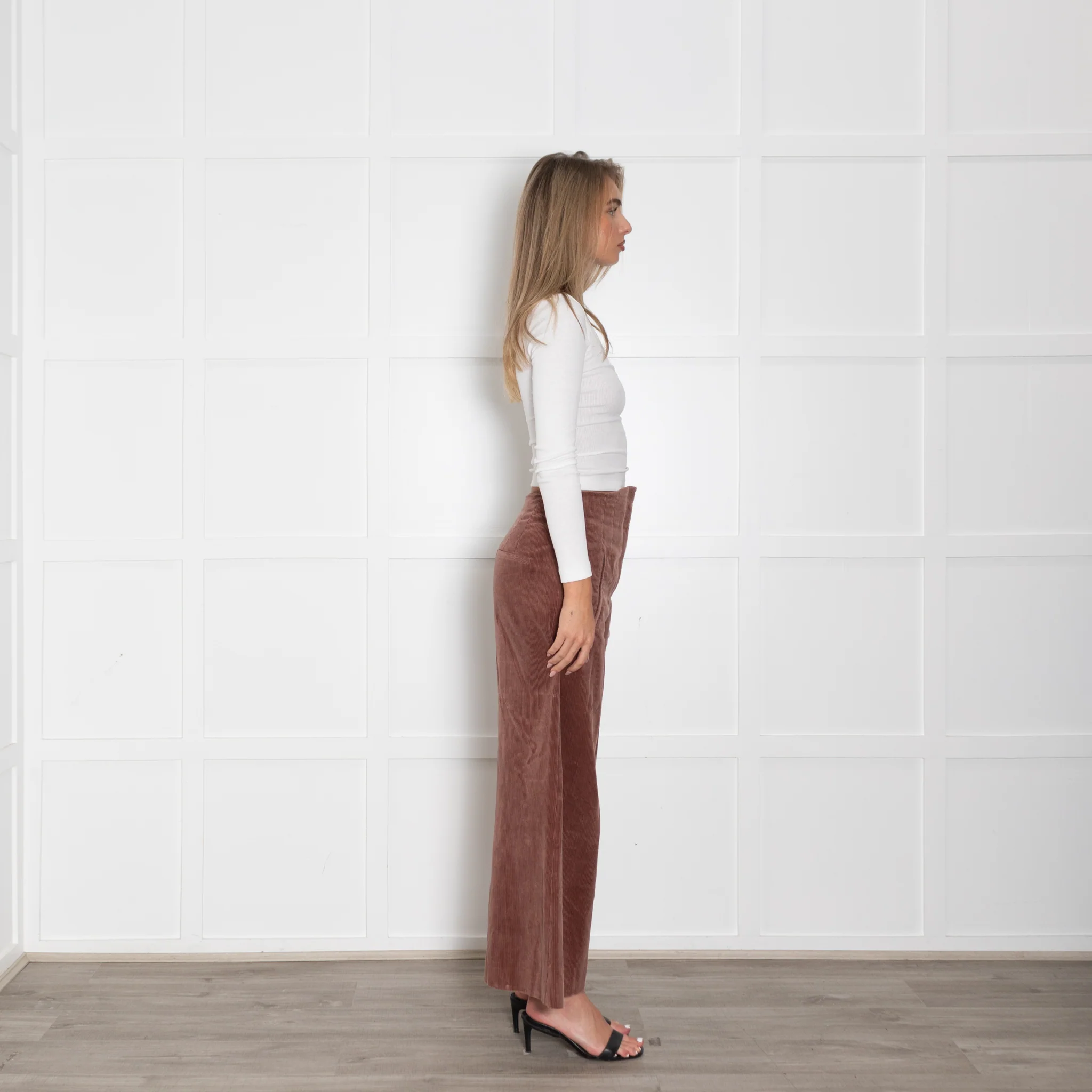 Anna Mason Brown Courdroy Trousers - Image 6