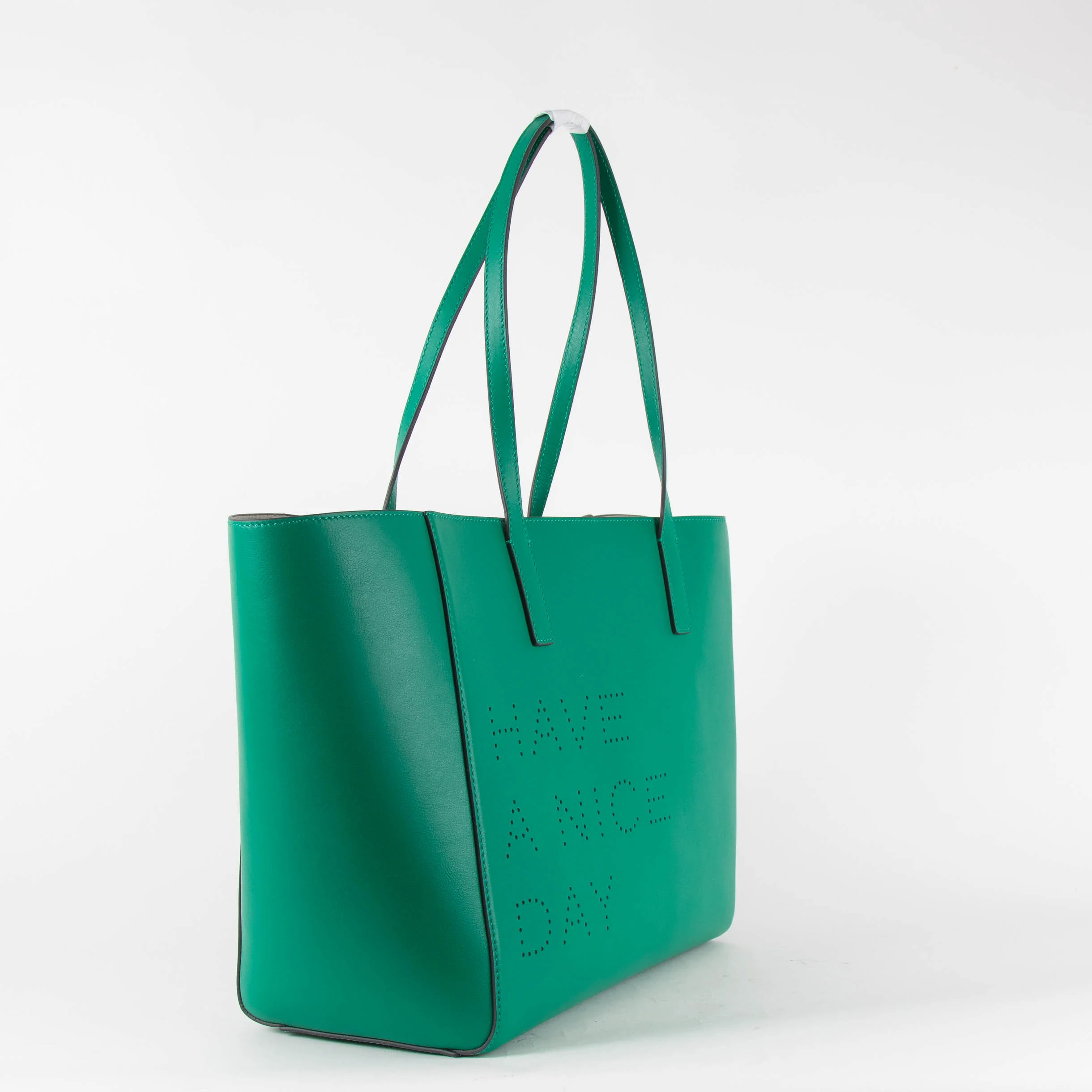 Anya Hindmarch AR Ebury Featherweight Tote in Emerald Green - Image 3