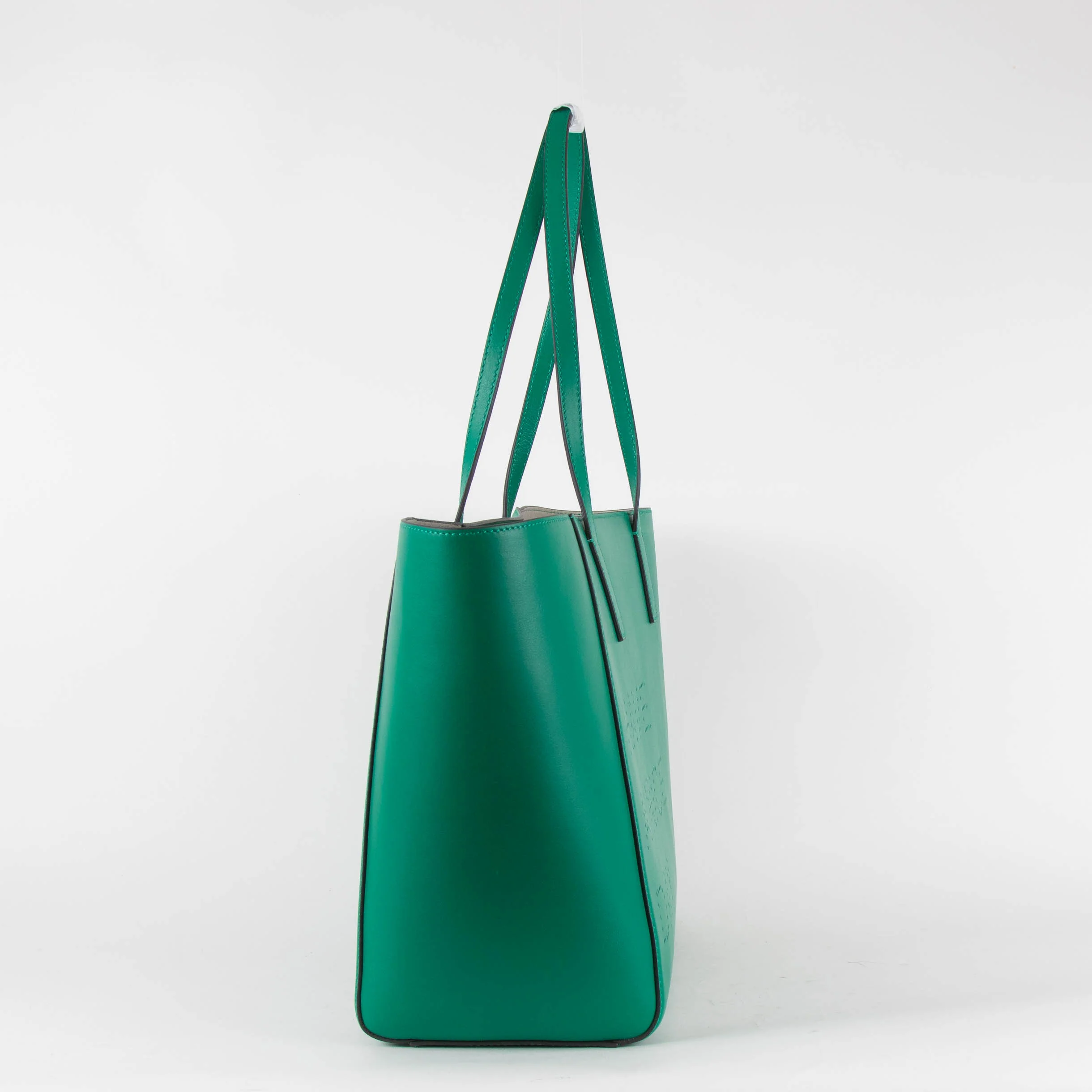 Anya Hindmarch AR Ebury Featherweight Tote in Emerald Green - Image 4