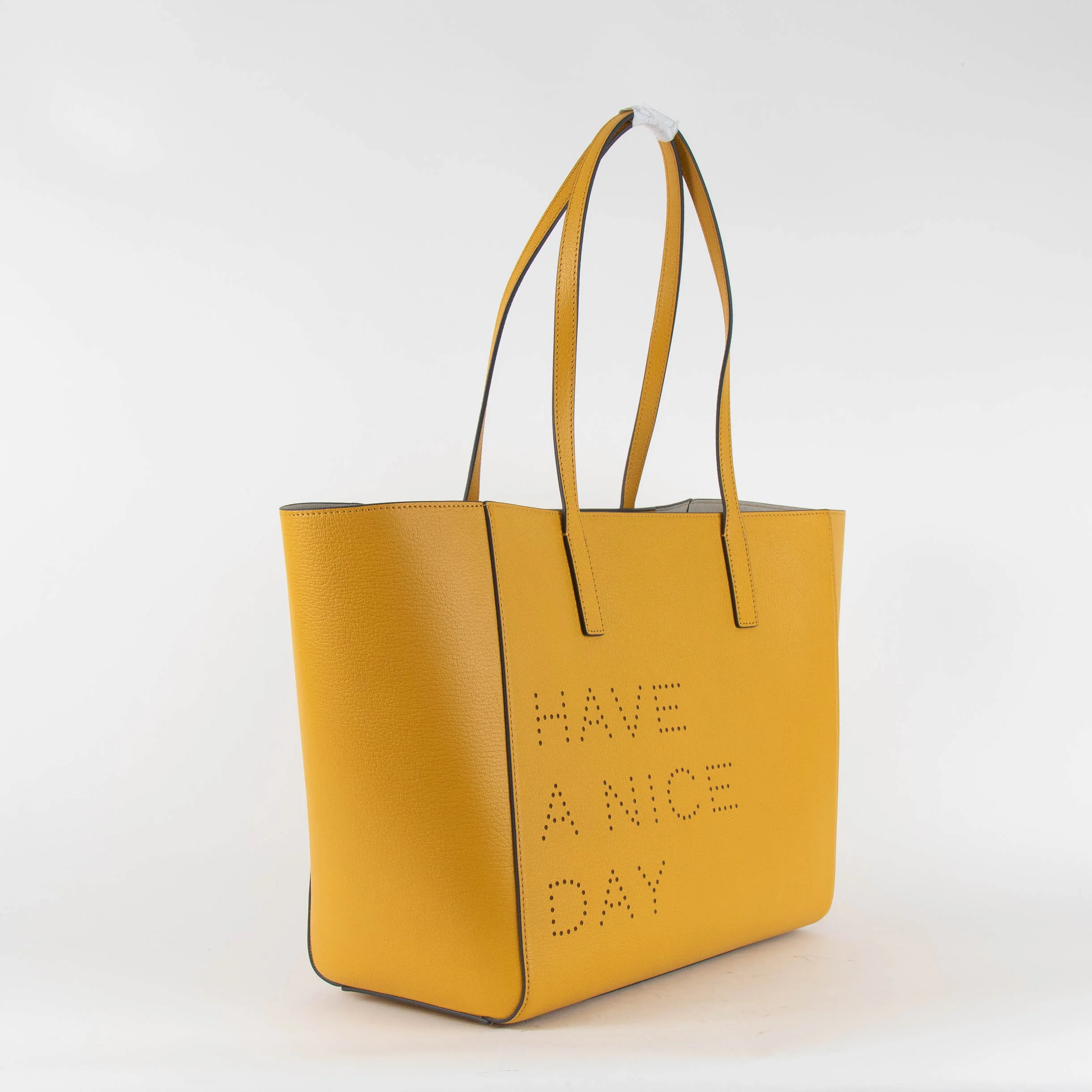 Anya Hindmarch AR Ebury Featherweight Yellow Tote - Image 2