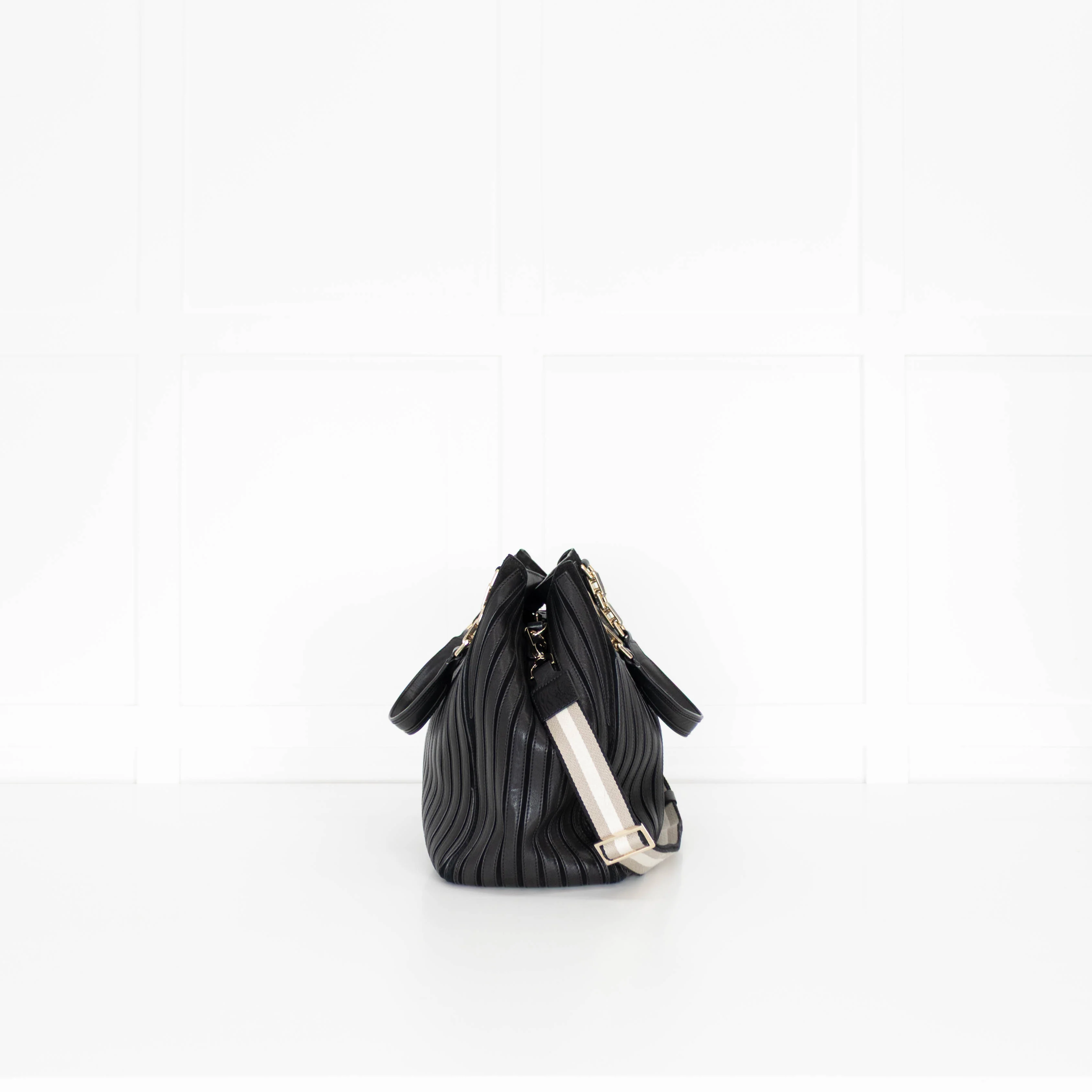 Anya Hindmarch Black Belvedere Tote - Image 3