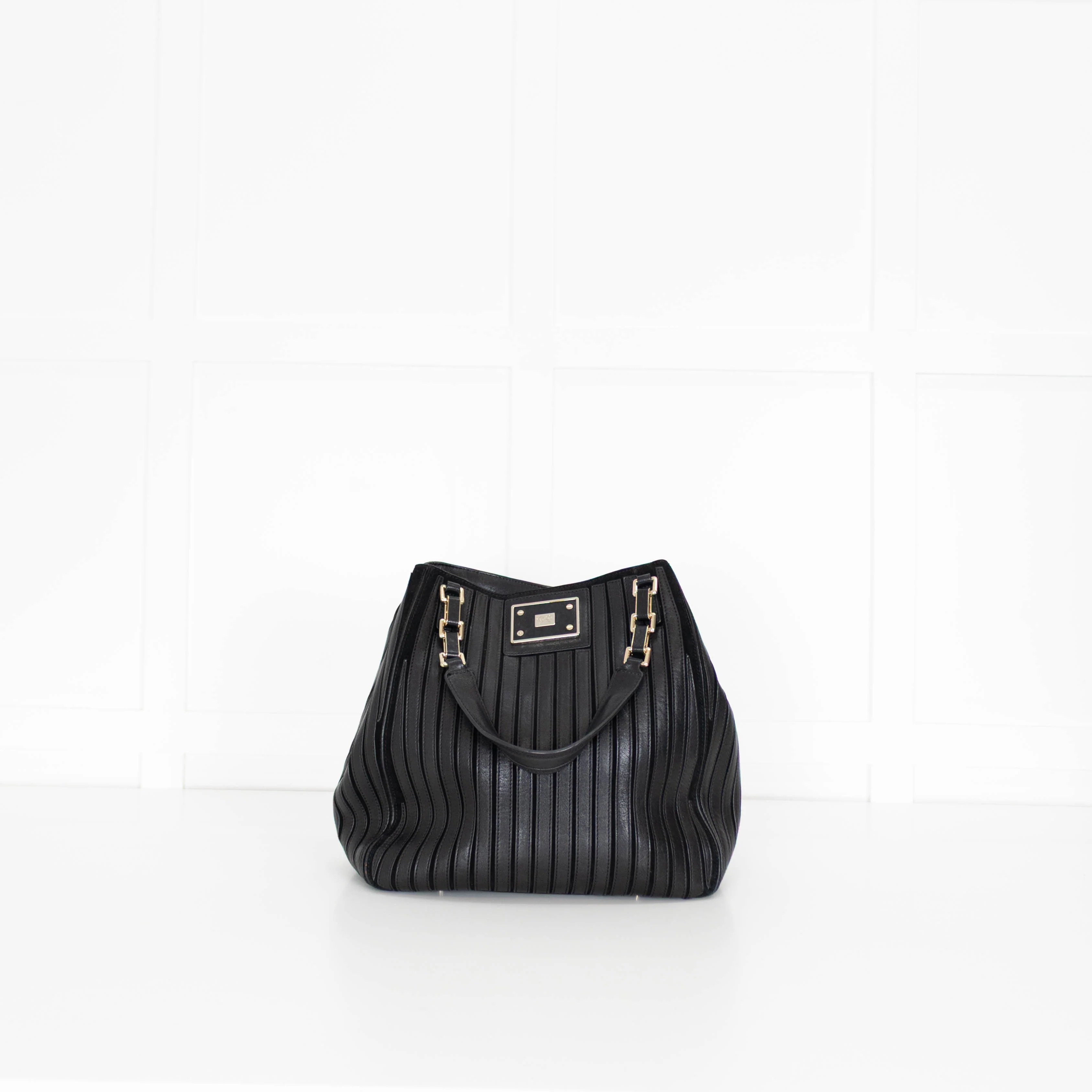 Anya Hindmarch Black Belvedere Tote - Image 6