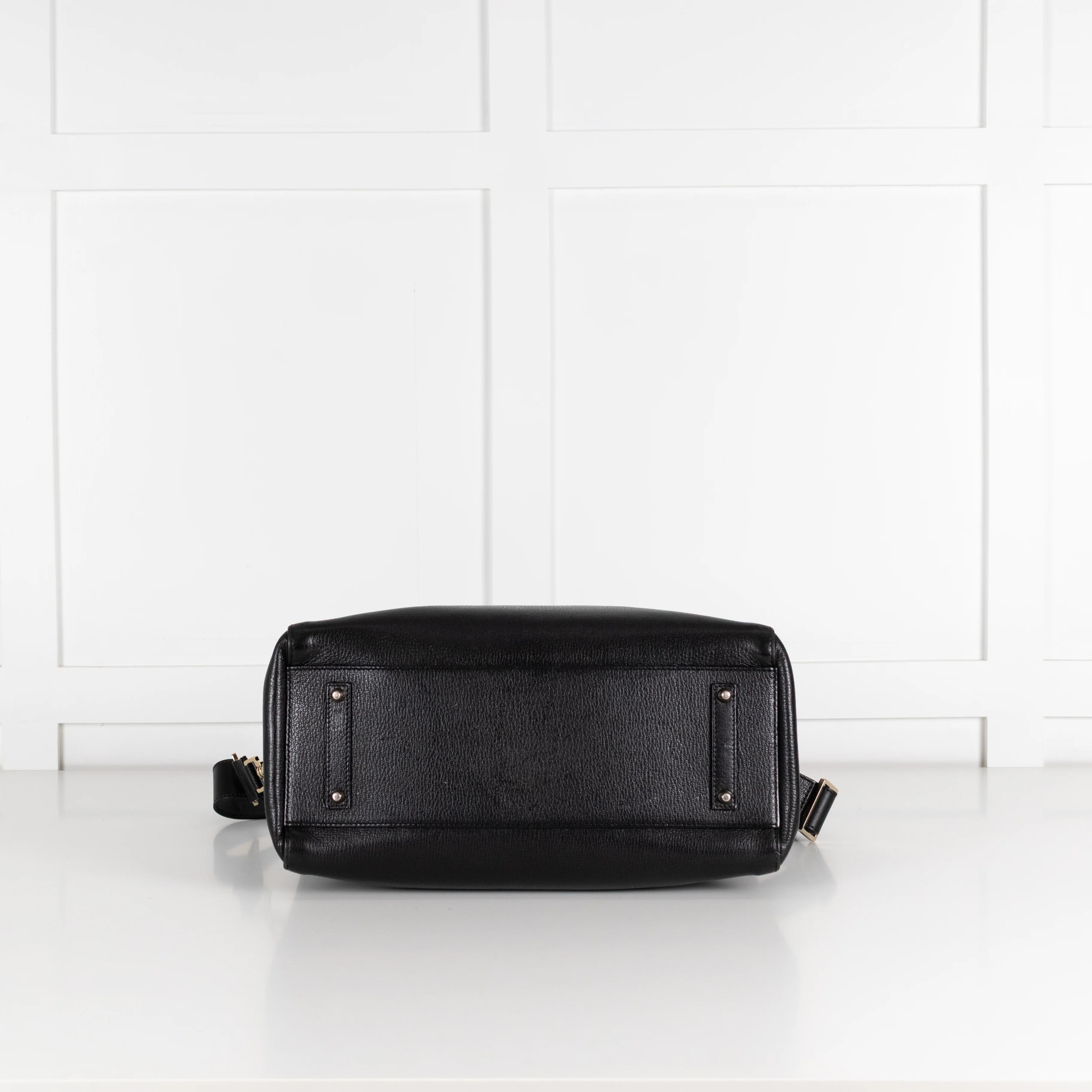 Anya Hindmarch Black Leather Ebury Tote Bag - Image 11