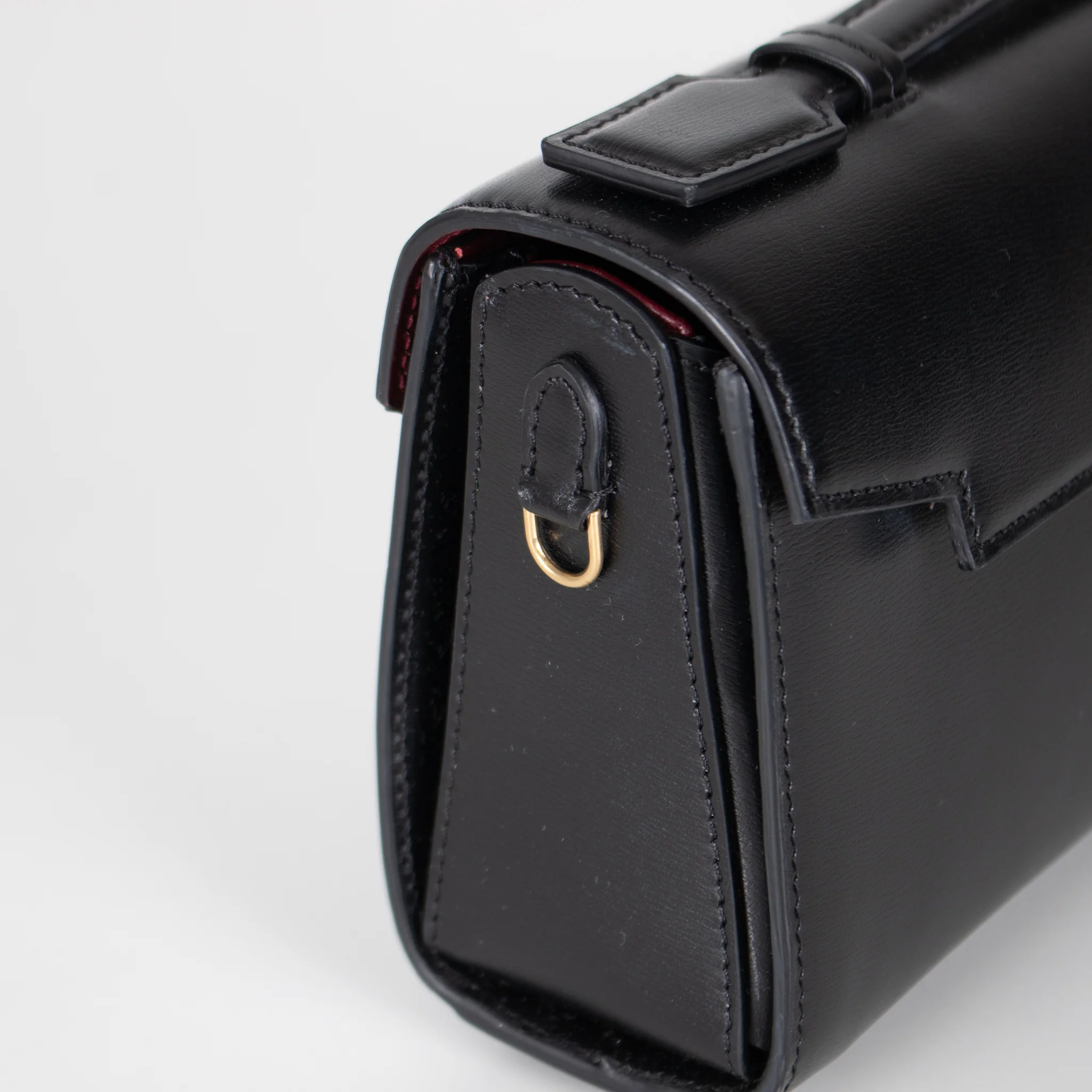 Anya Hindmarch Black Mortimer Leather Clutch - Image 10