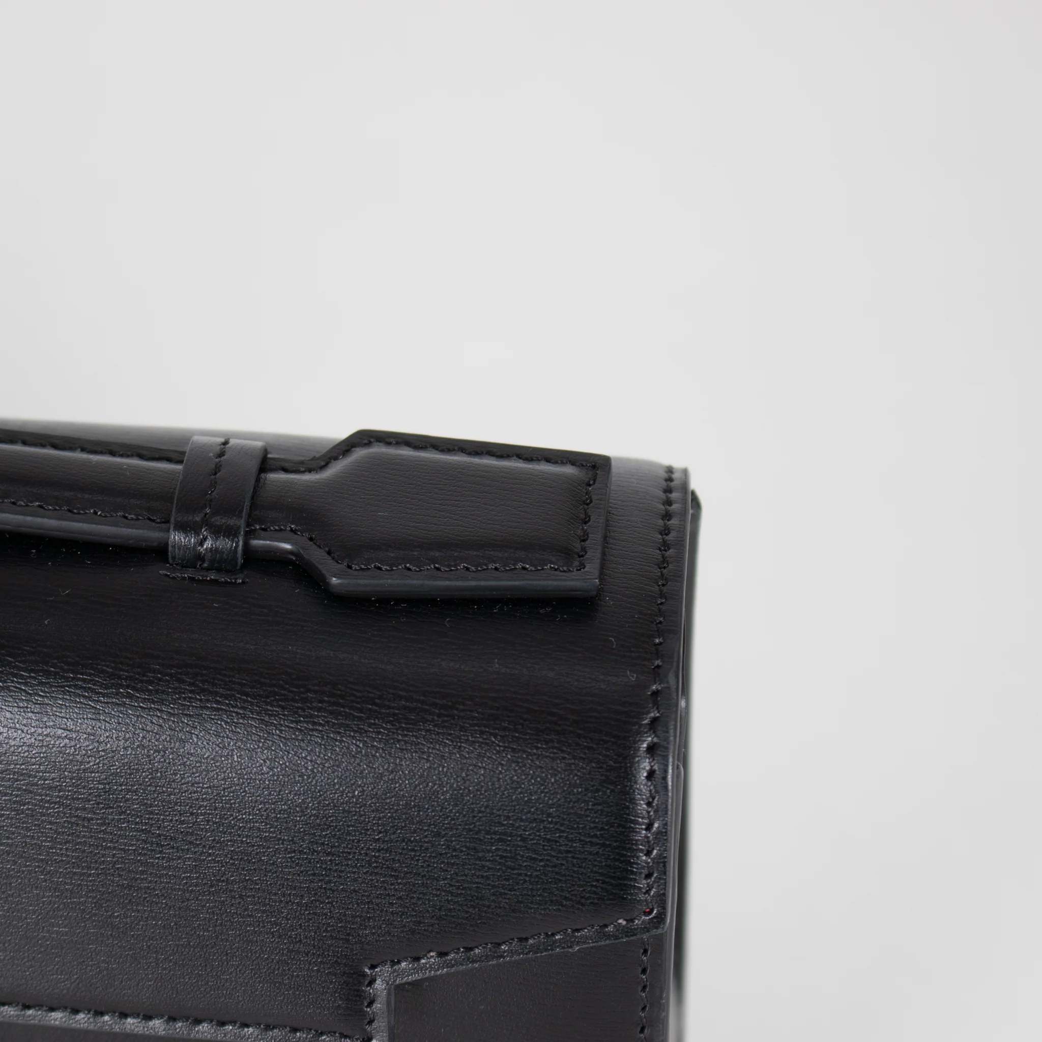 Anya Hindmarch Black Mortimer Leather Clutch - Image 8